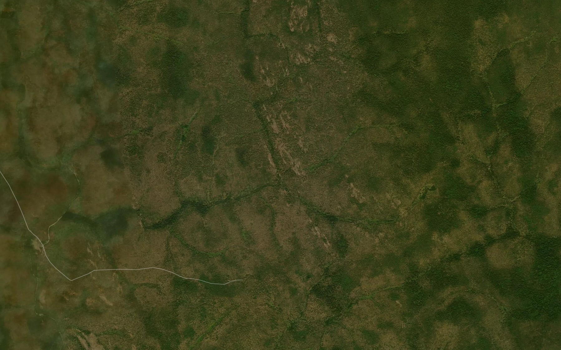 Satellite map of the River Ayinta