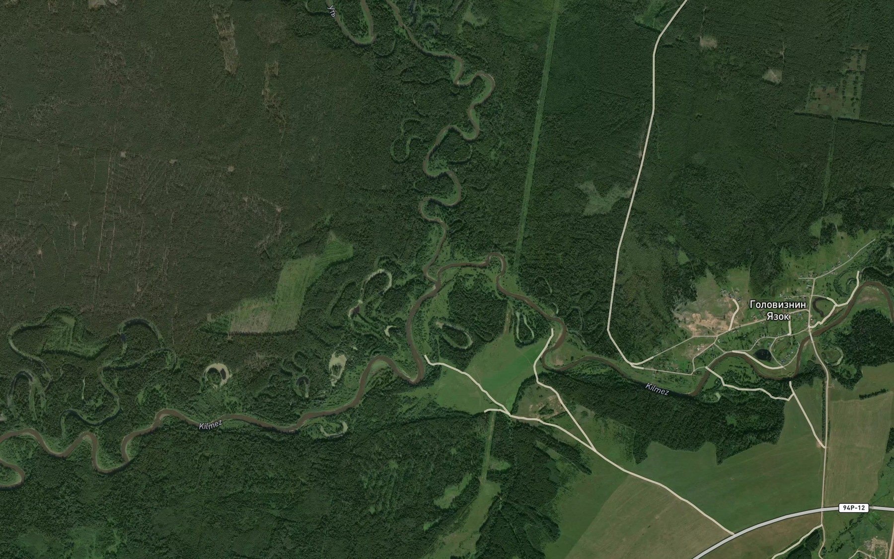 Satellite map of the Ut'
