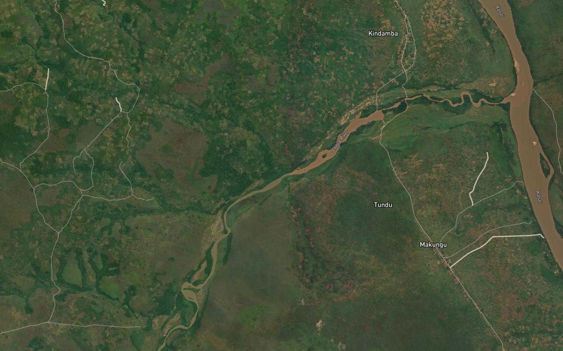 Satellite map of the Soka