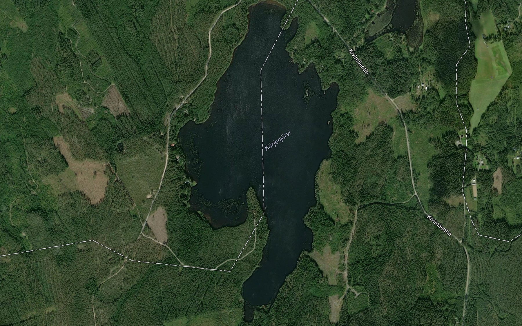 Satellite map of the Kukkaropuru