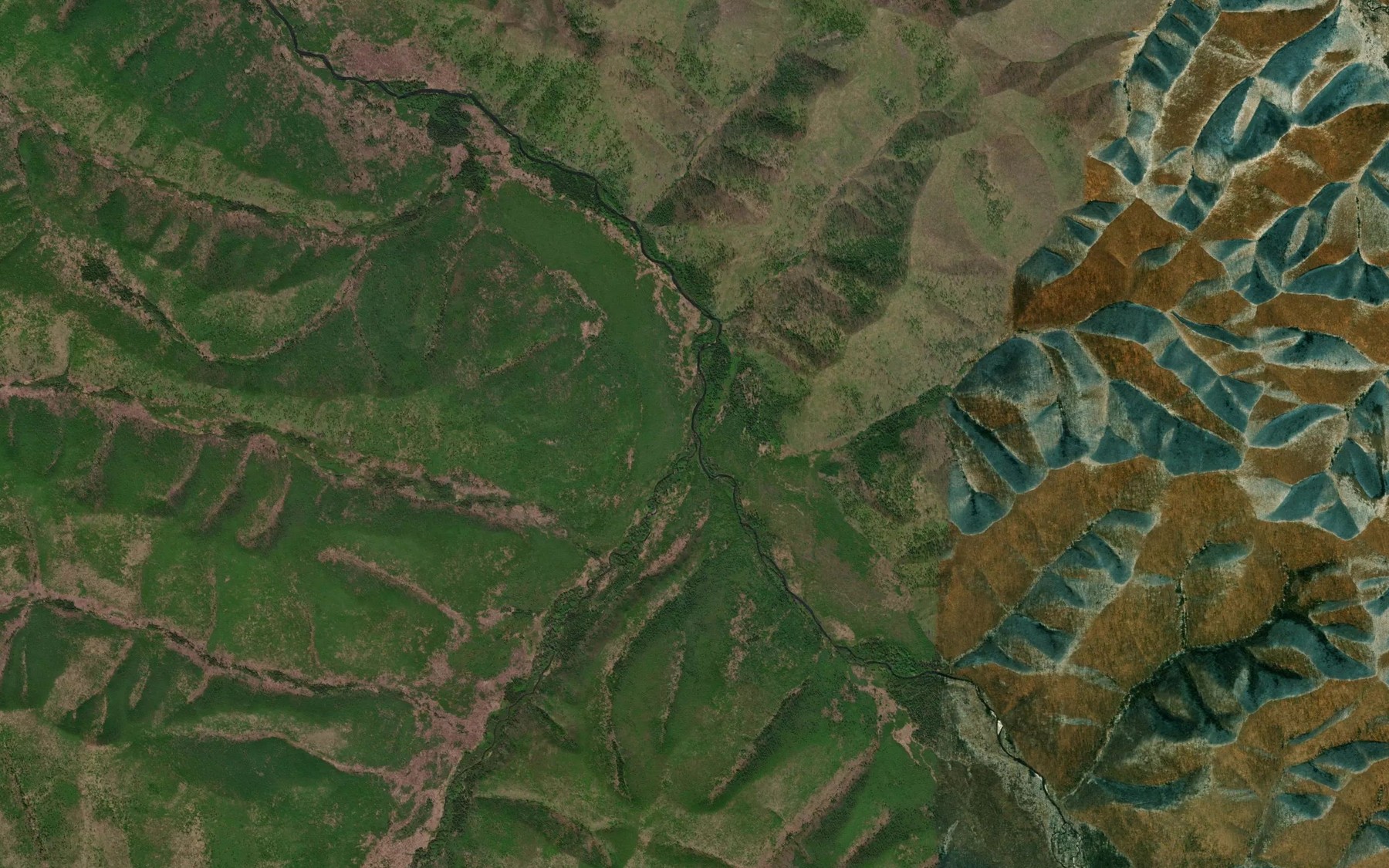 Satellite map of the Sokhatinaya