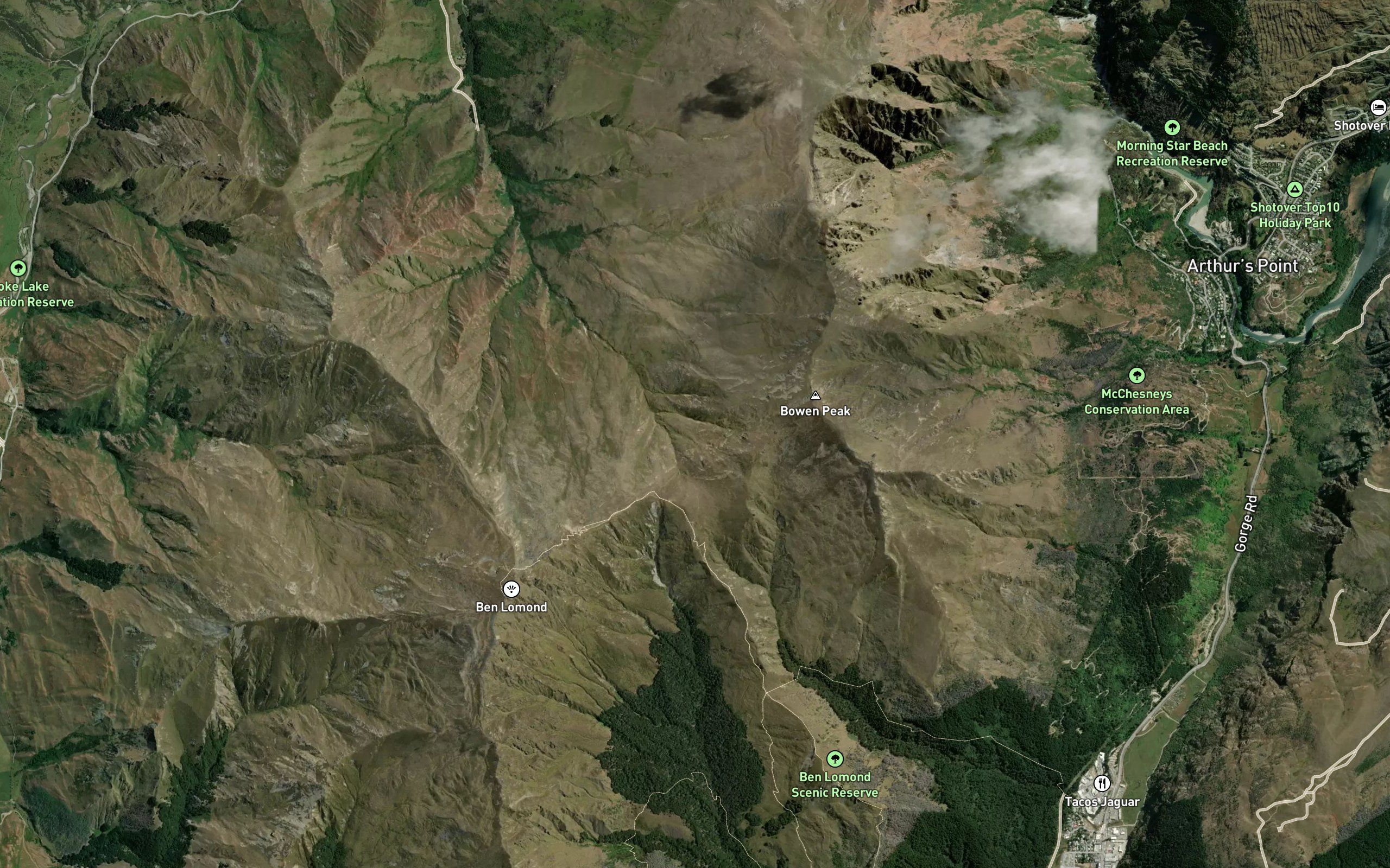 Horn Creek or Bush Creek