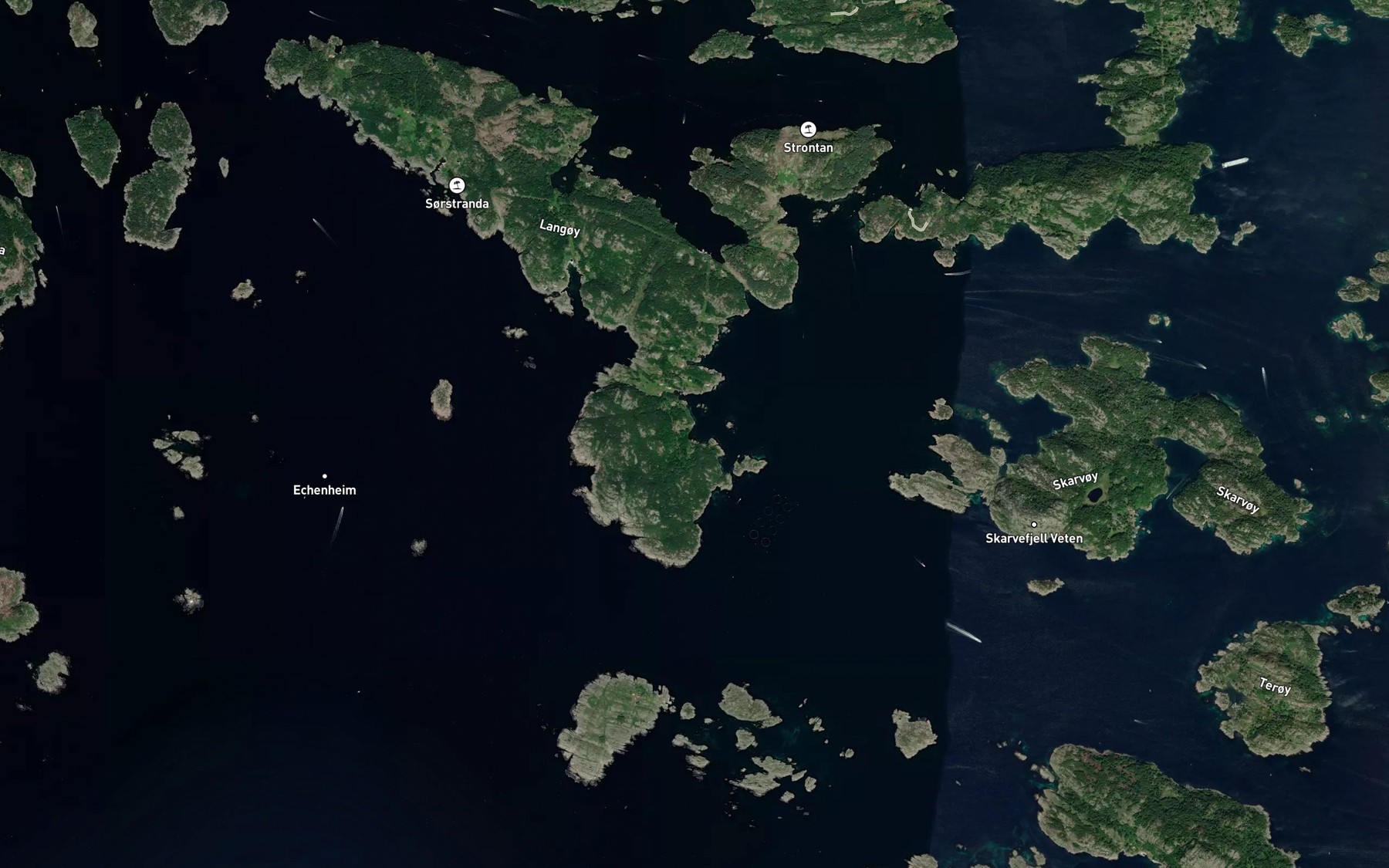 Satellite map of the Dugevika