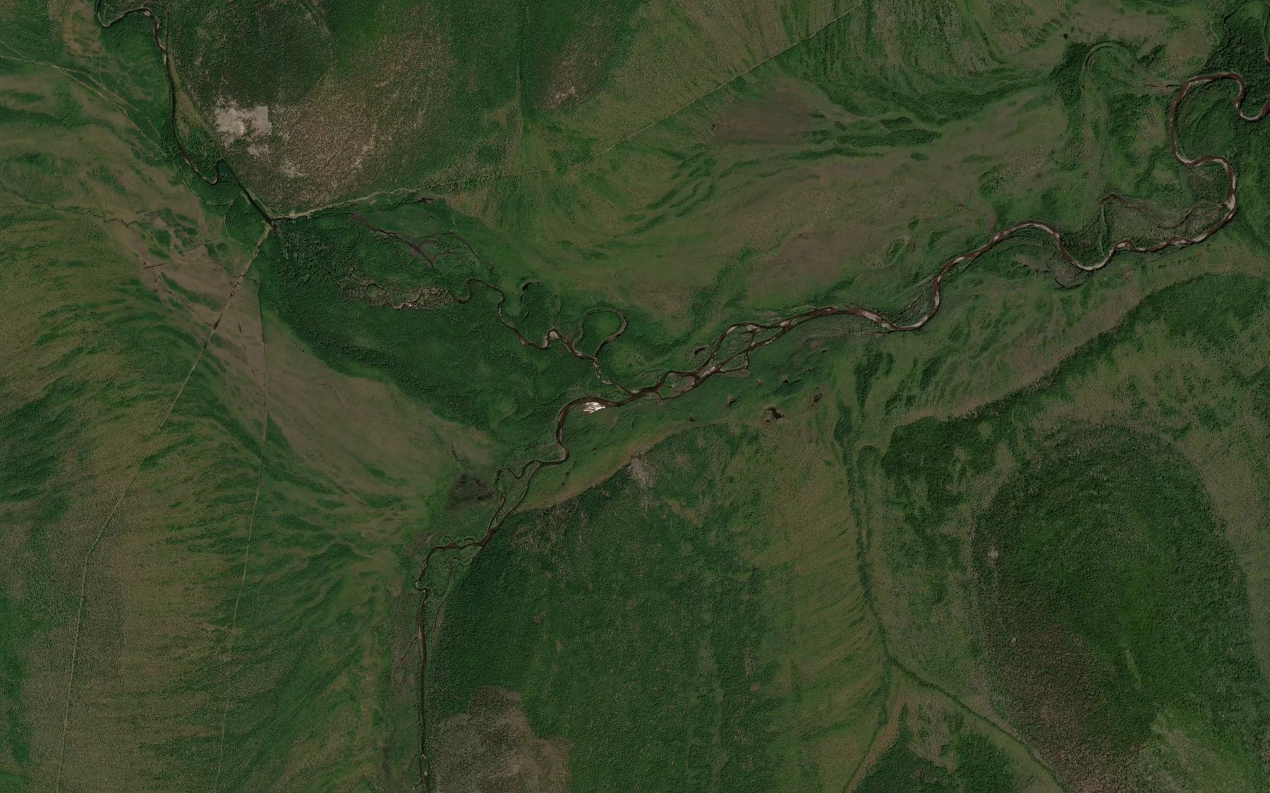 Satellite map of the Salakhando