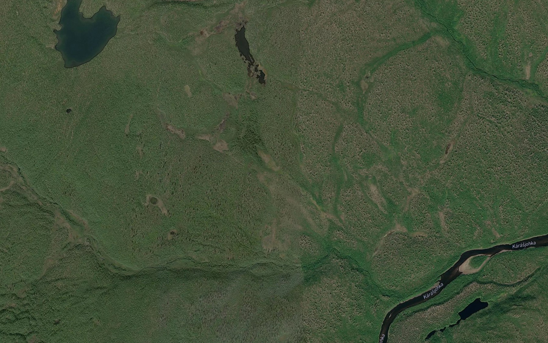Satellite map of the Roavverajajagas