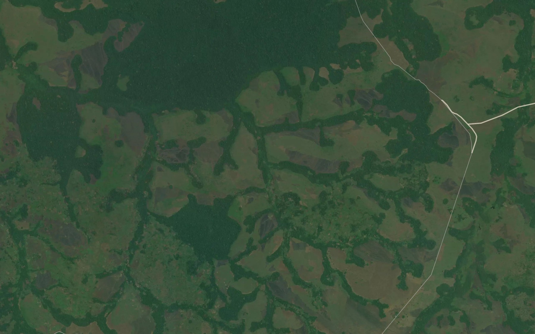 Satellite map of the Mulonga