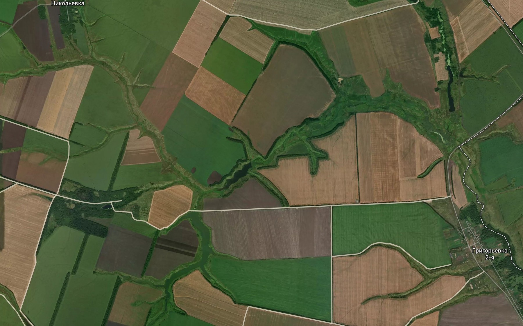 Satellite map of the Ovrag Osinovyy