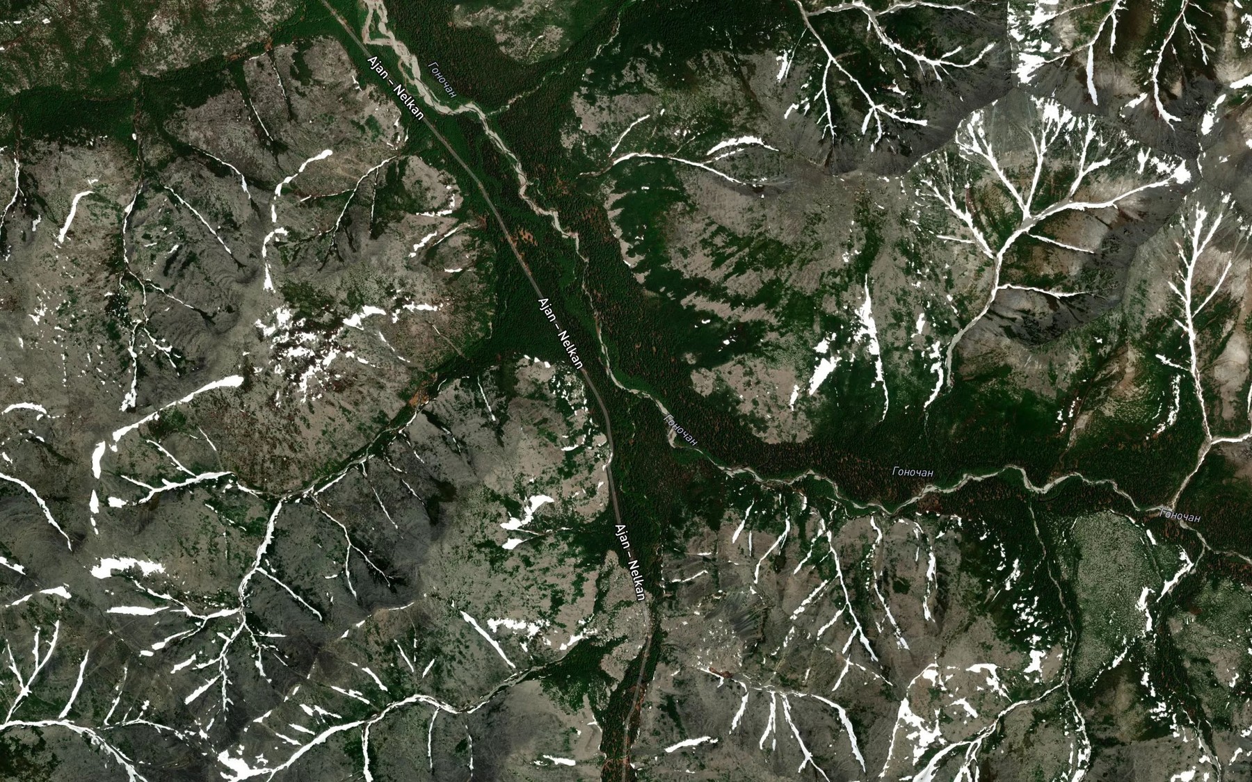 Satellite map of the Gonochan