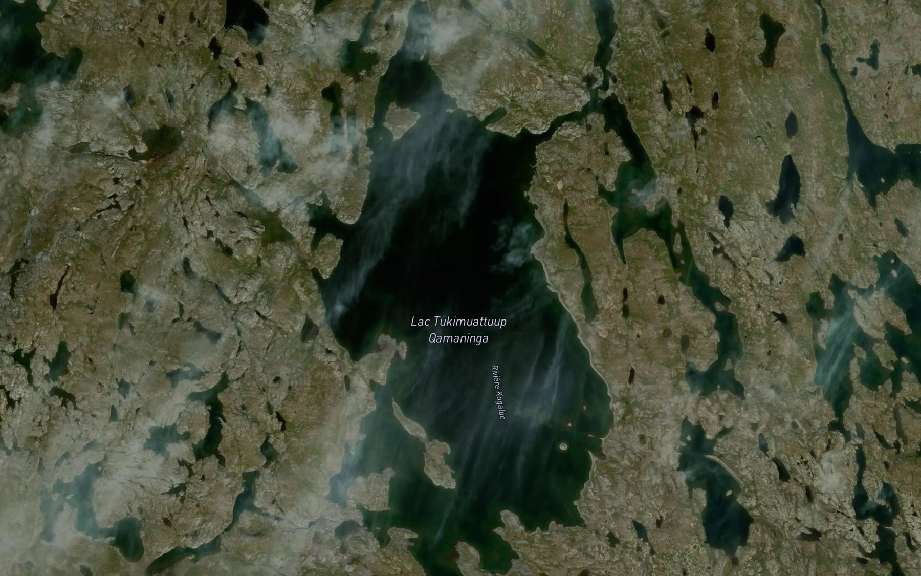 Satellite map of the Lac Tukimuattuup Qamaninga
