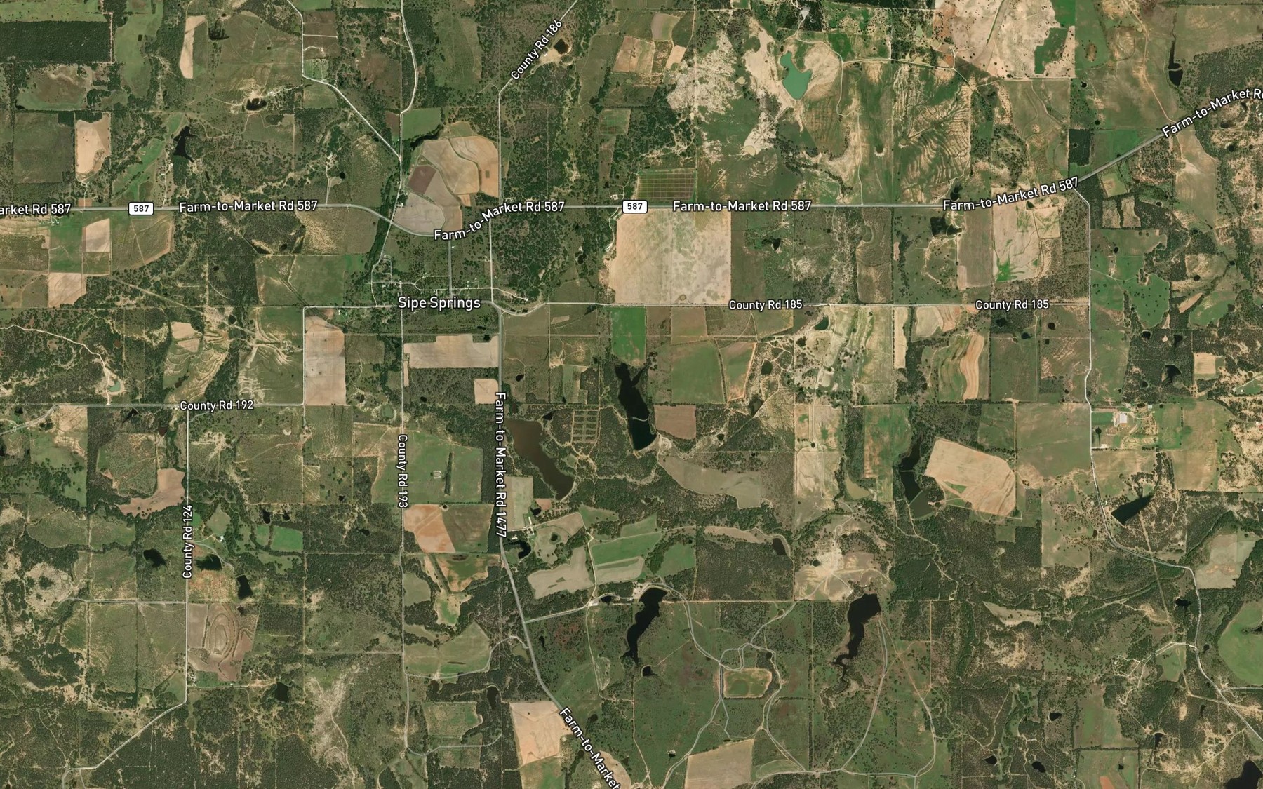 Satellite map of the North Gibson Lake