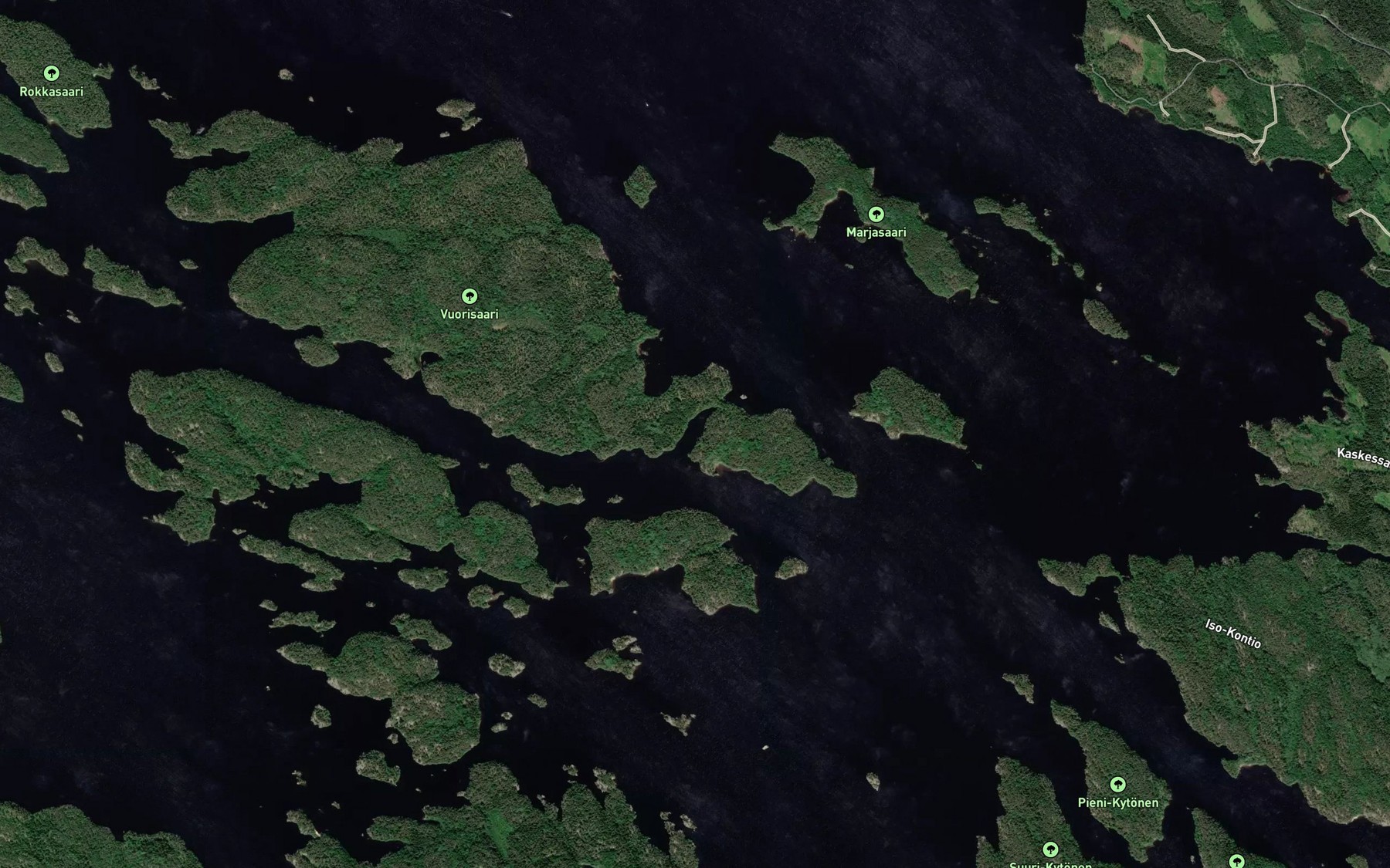 Satellite map of the Ketveleenlahti