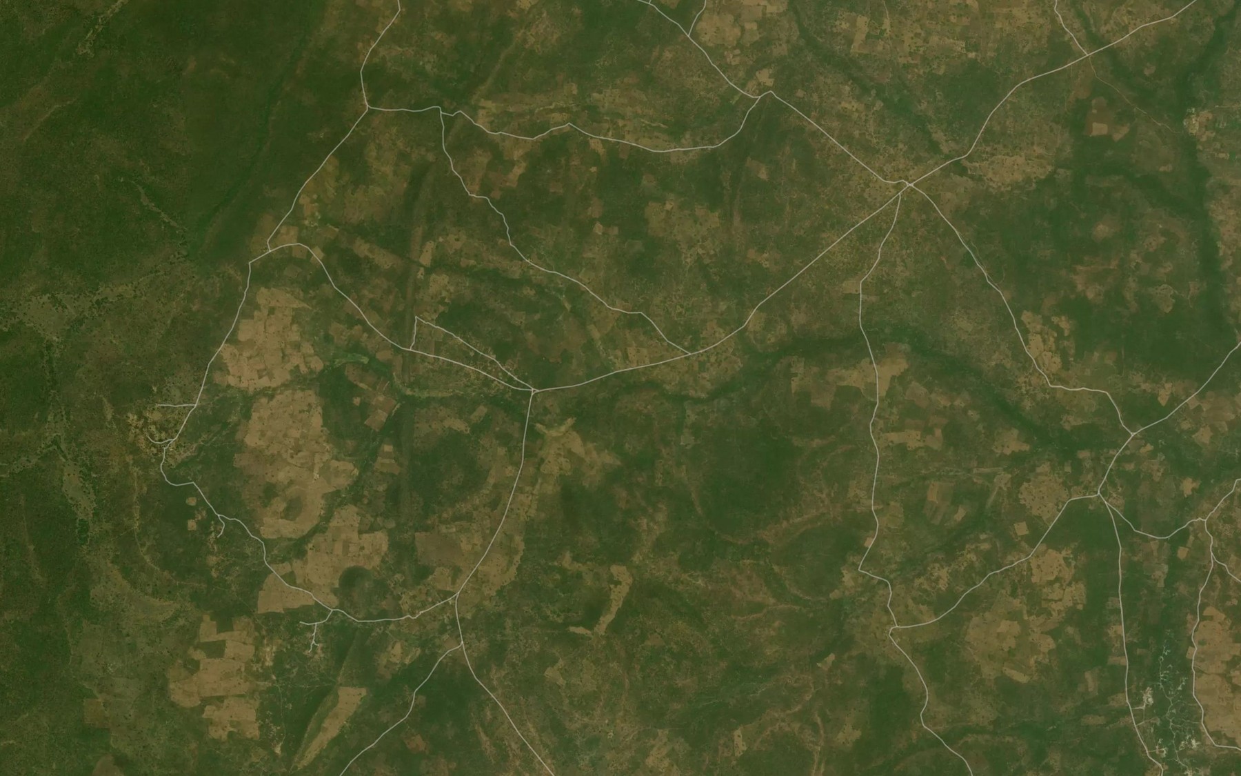 Satellite map of the River Elerin