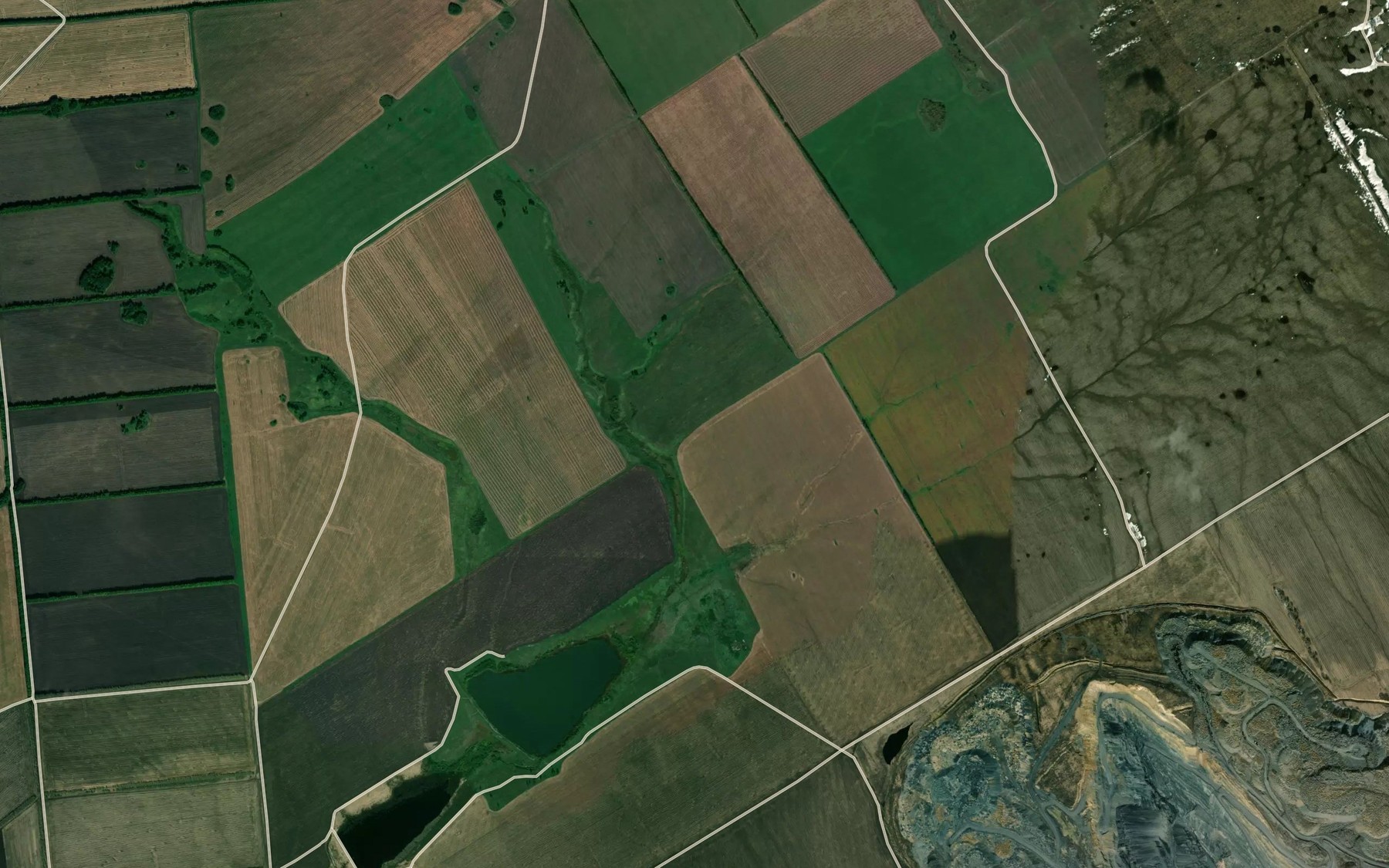 Satellite map of the Log Prudnyy