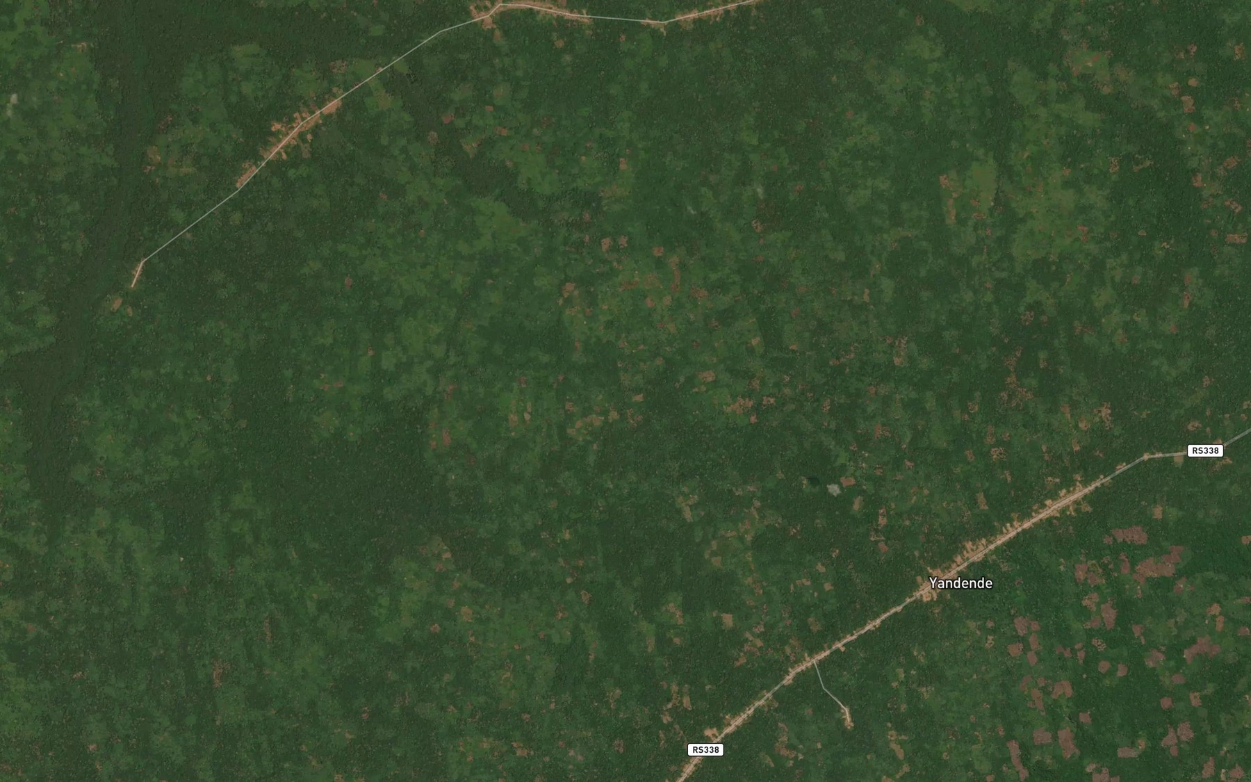 Satellite map of the Ebange