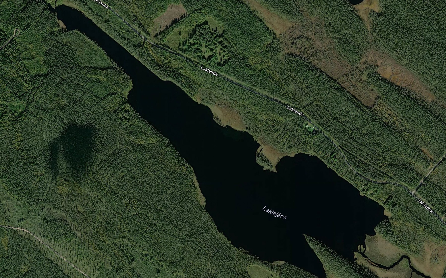 Satellite map of the Lintulahti