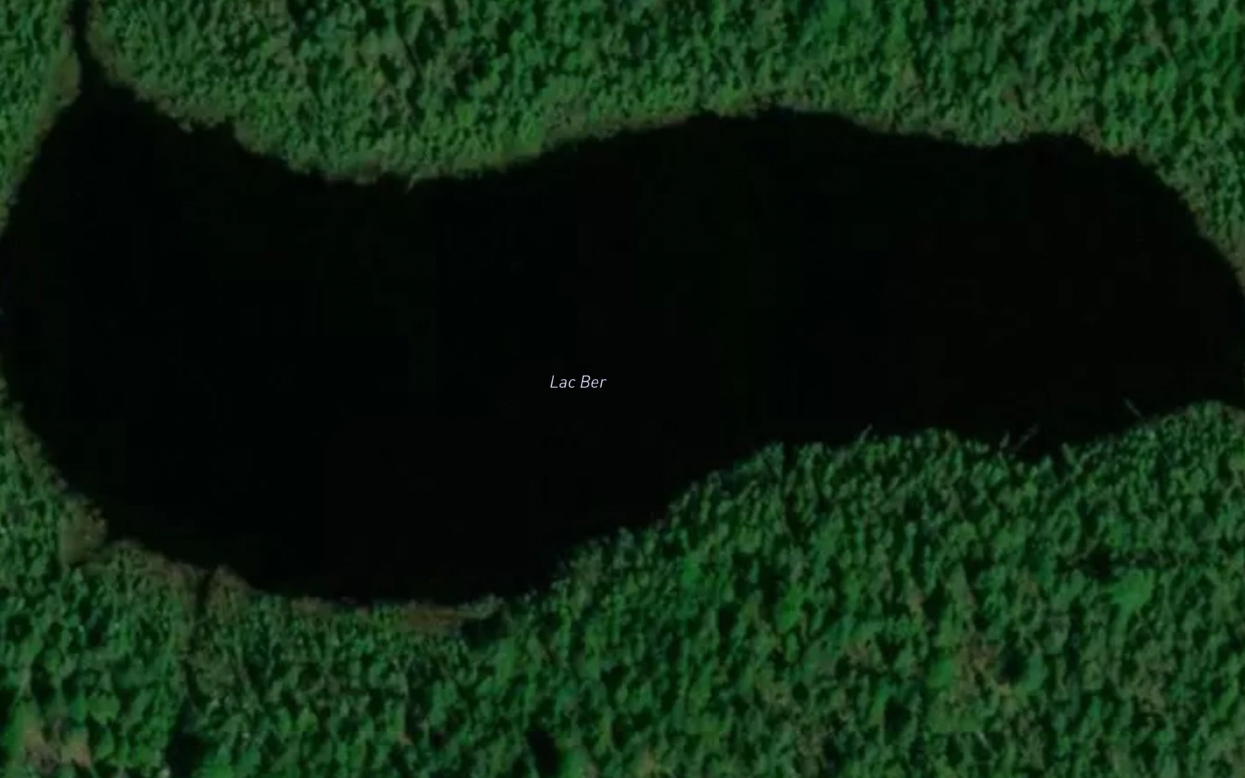 Satellite map of the Lac Psaume