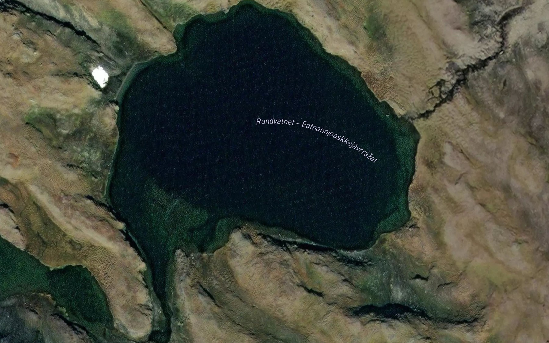Satellite map of the AEdnannjoaskejavranat