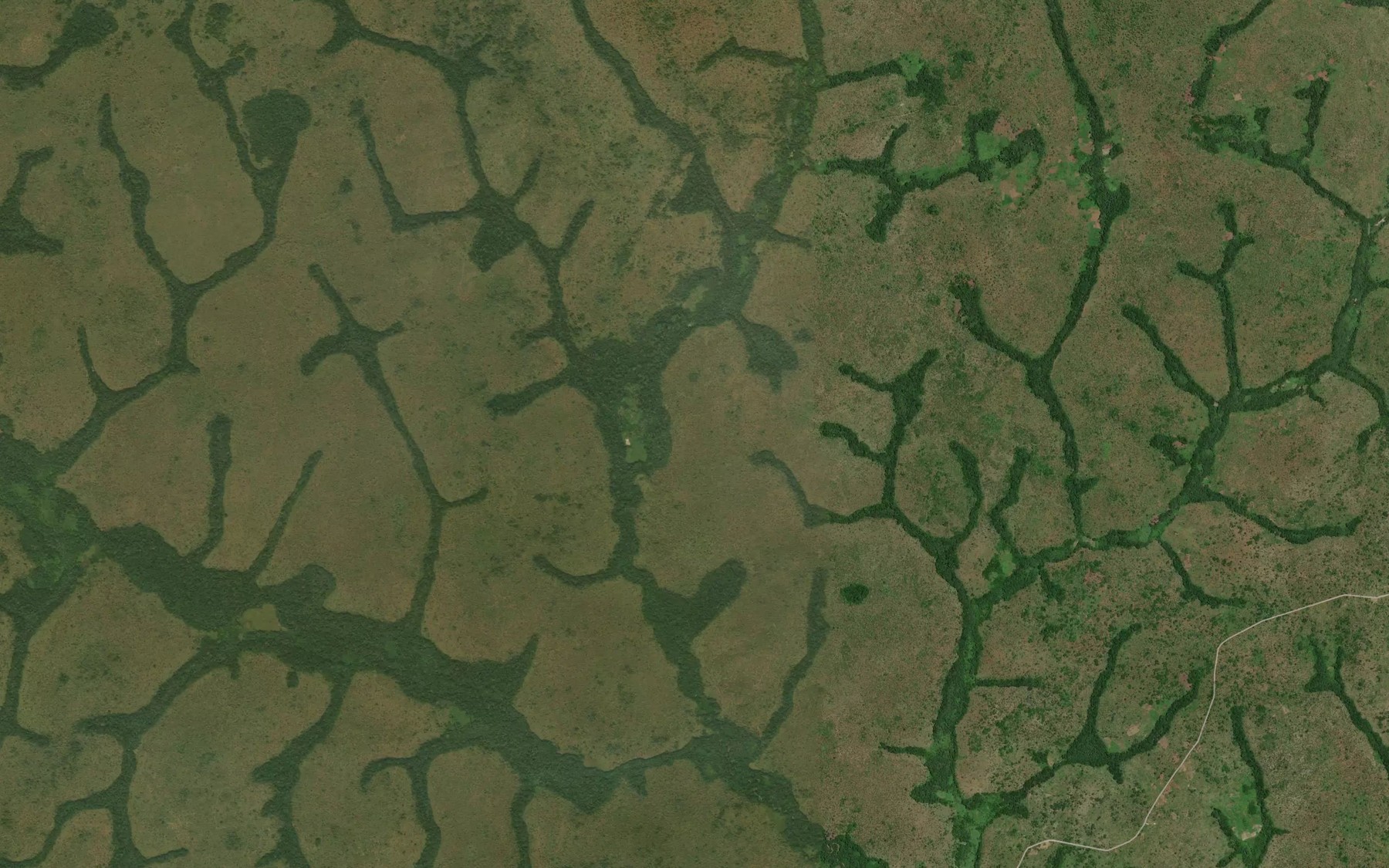 Satellite map of the Mboko