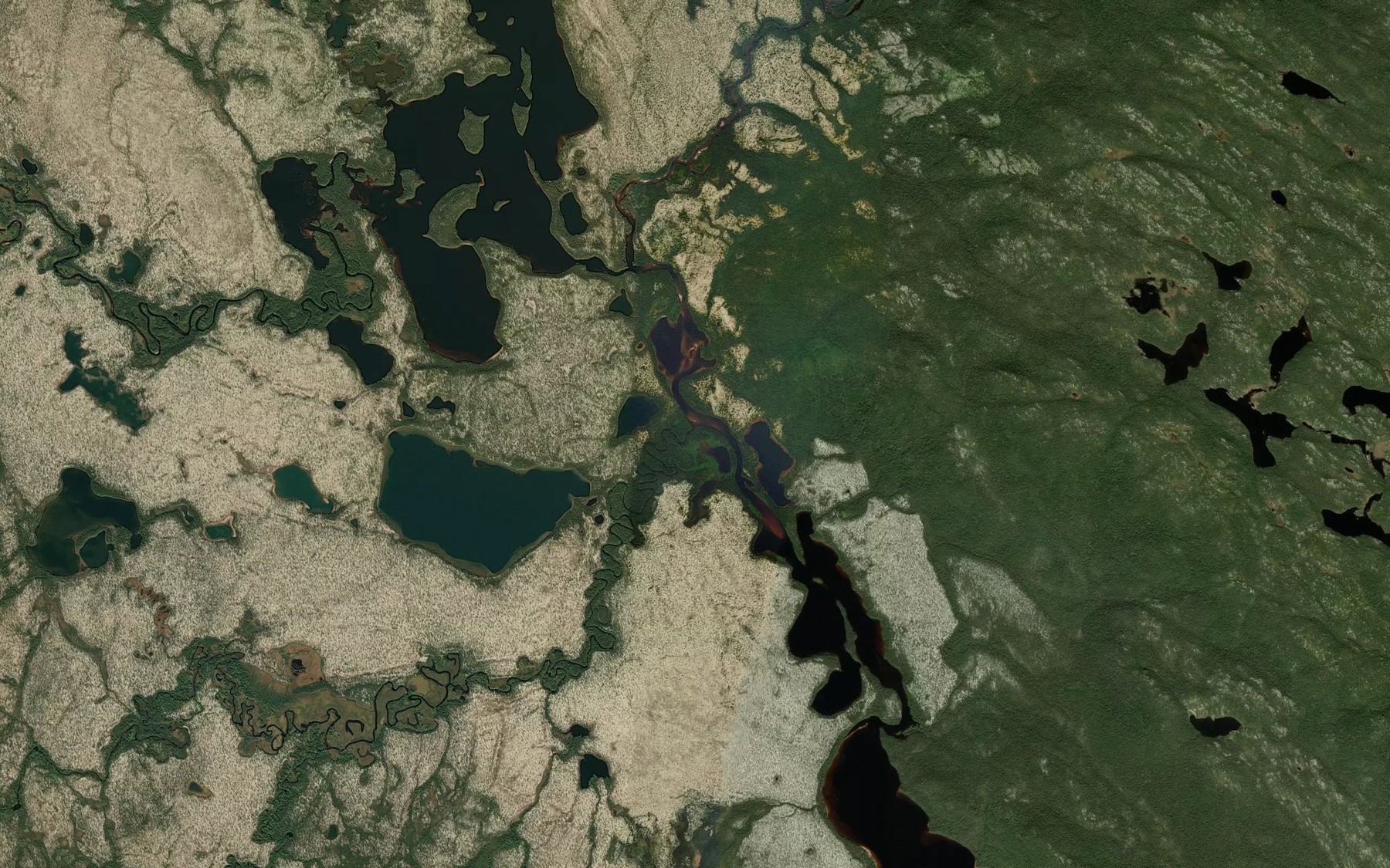 Satellite map of the Riviere Penupatauakau