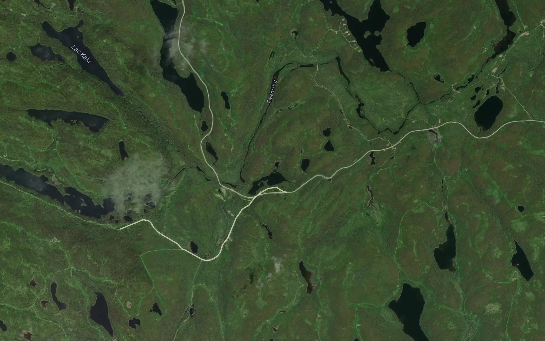 Satellite map of the Lac de l'Ouverture