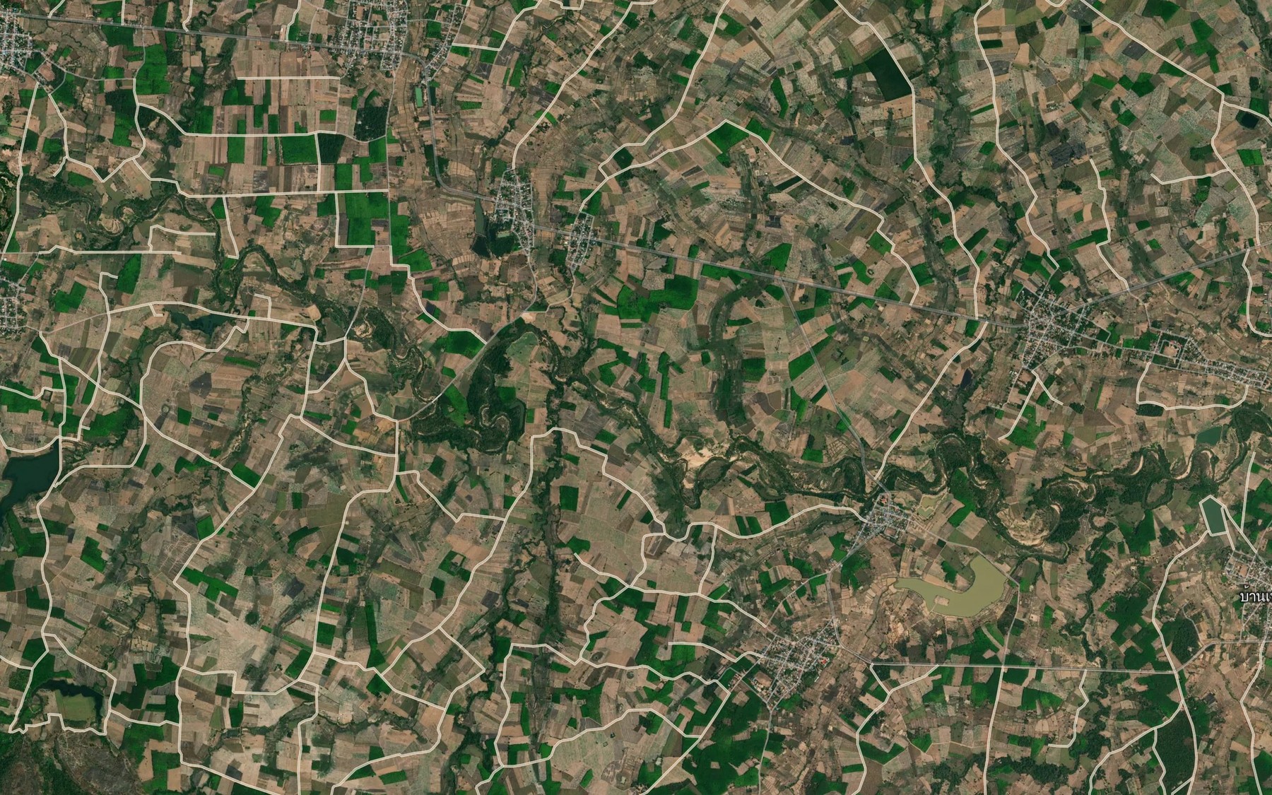 Satellite map of the Nong Phue