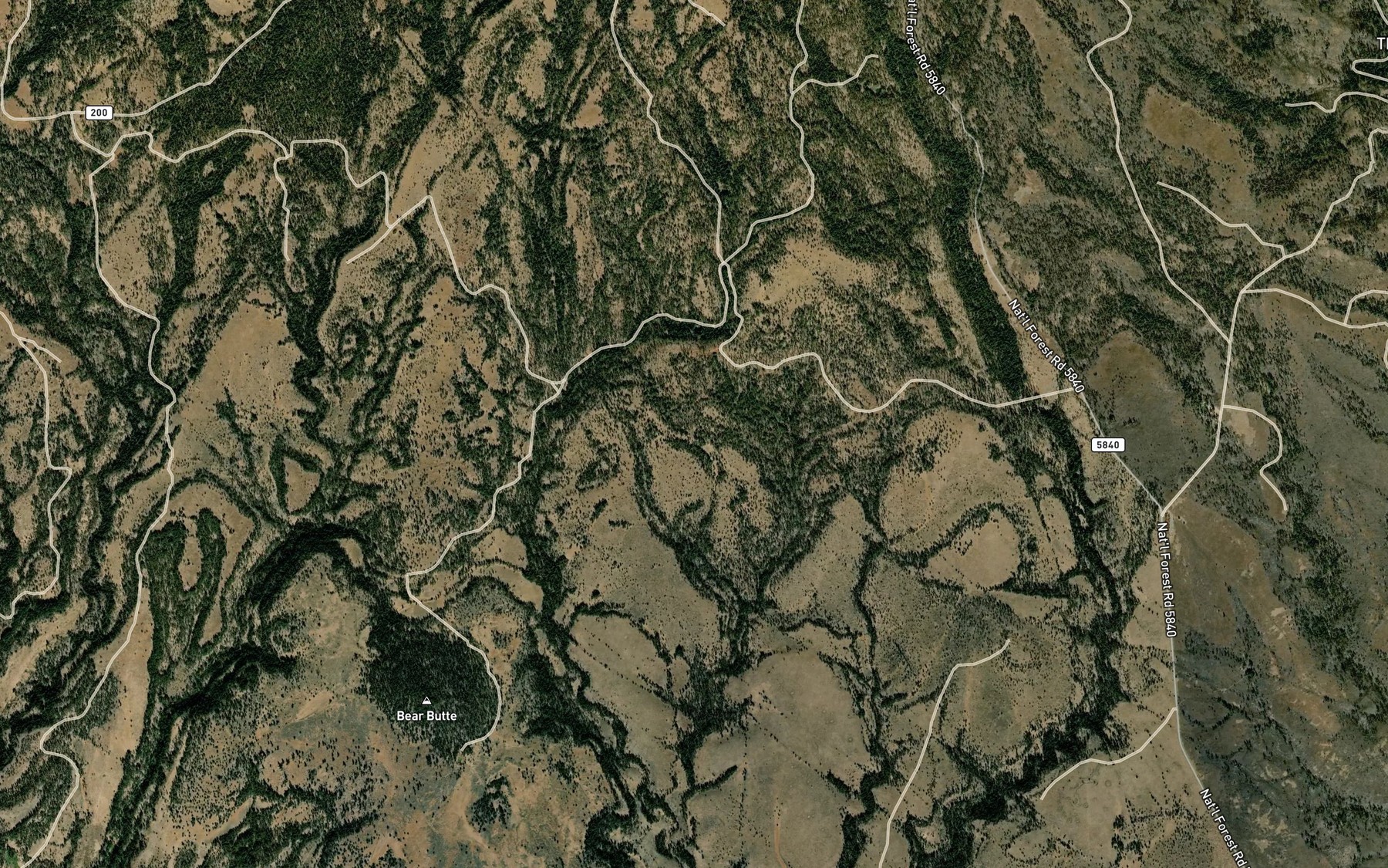 Satellite map of the Eagle Reservoir