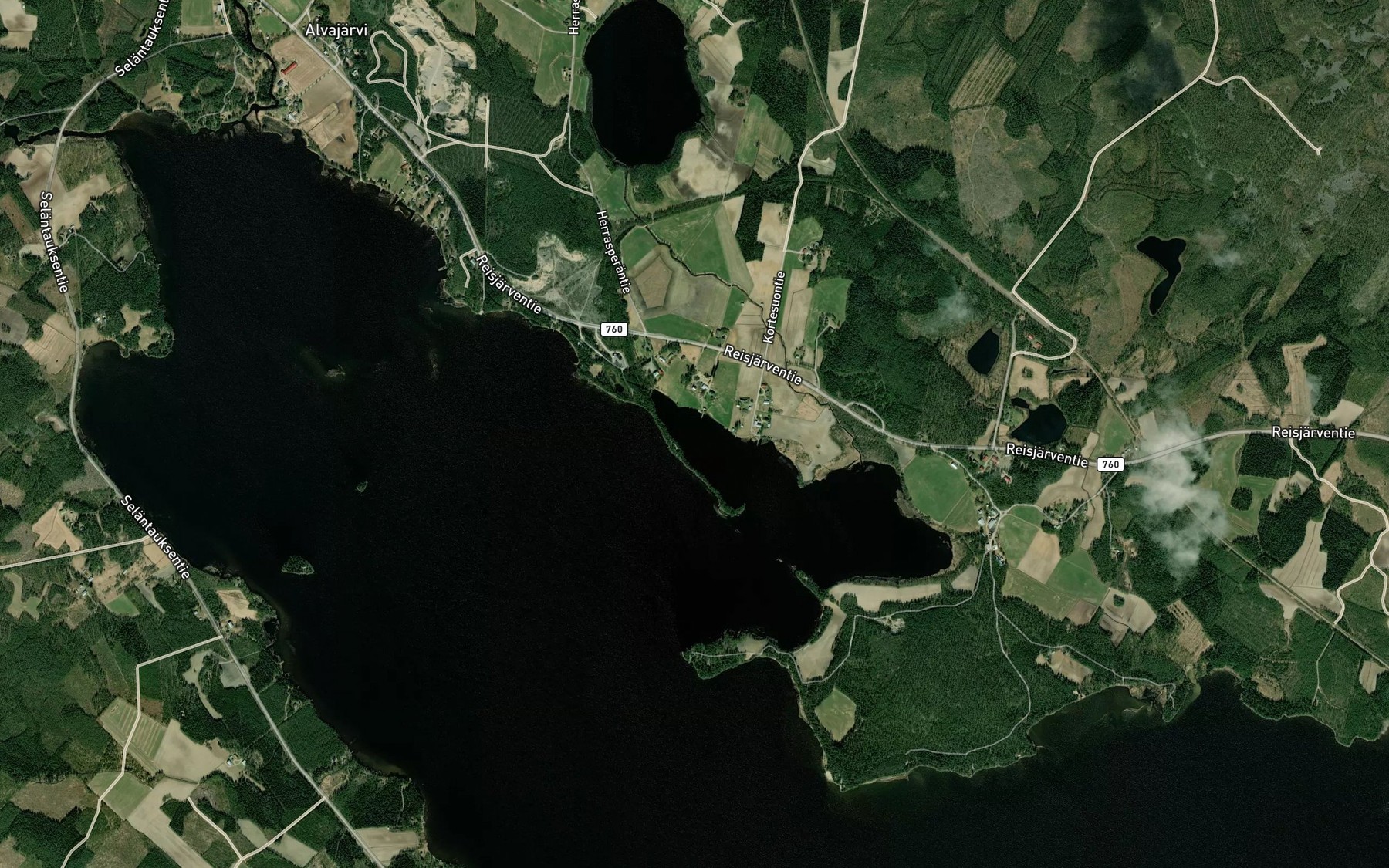 Satellite map of the Jolkonlahti