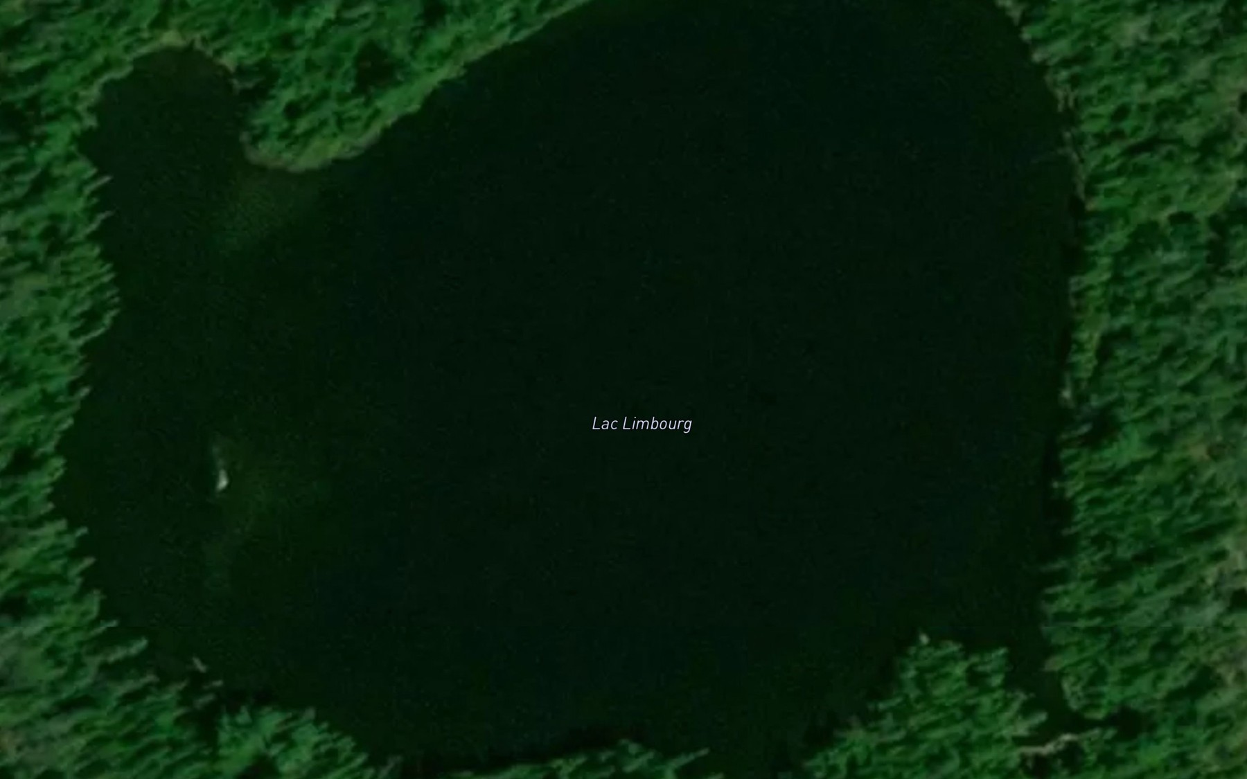 Satellite map of the Lac Limbourg