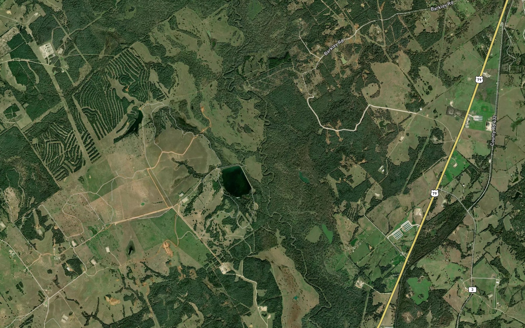 Satellite map of the Shop Branch