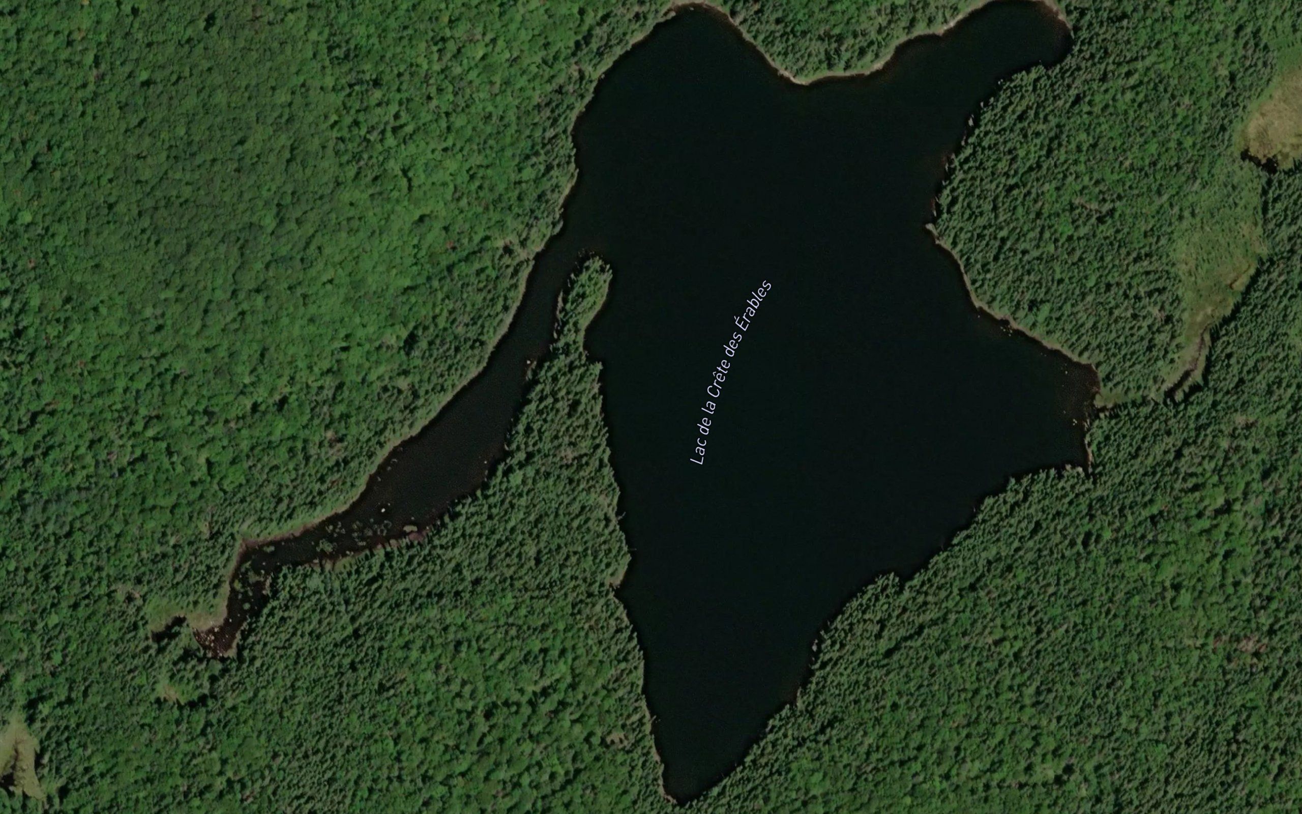 Lac de la Crete des Erables