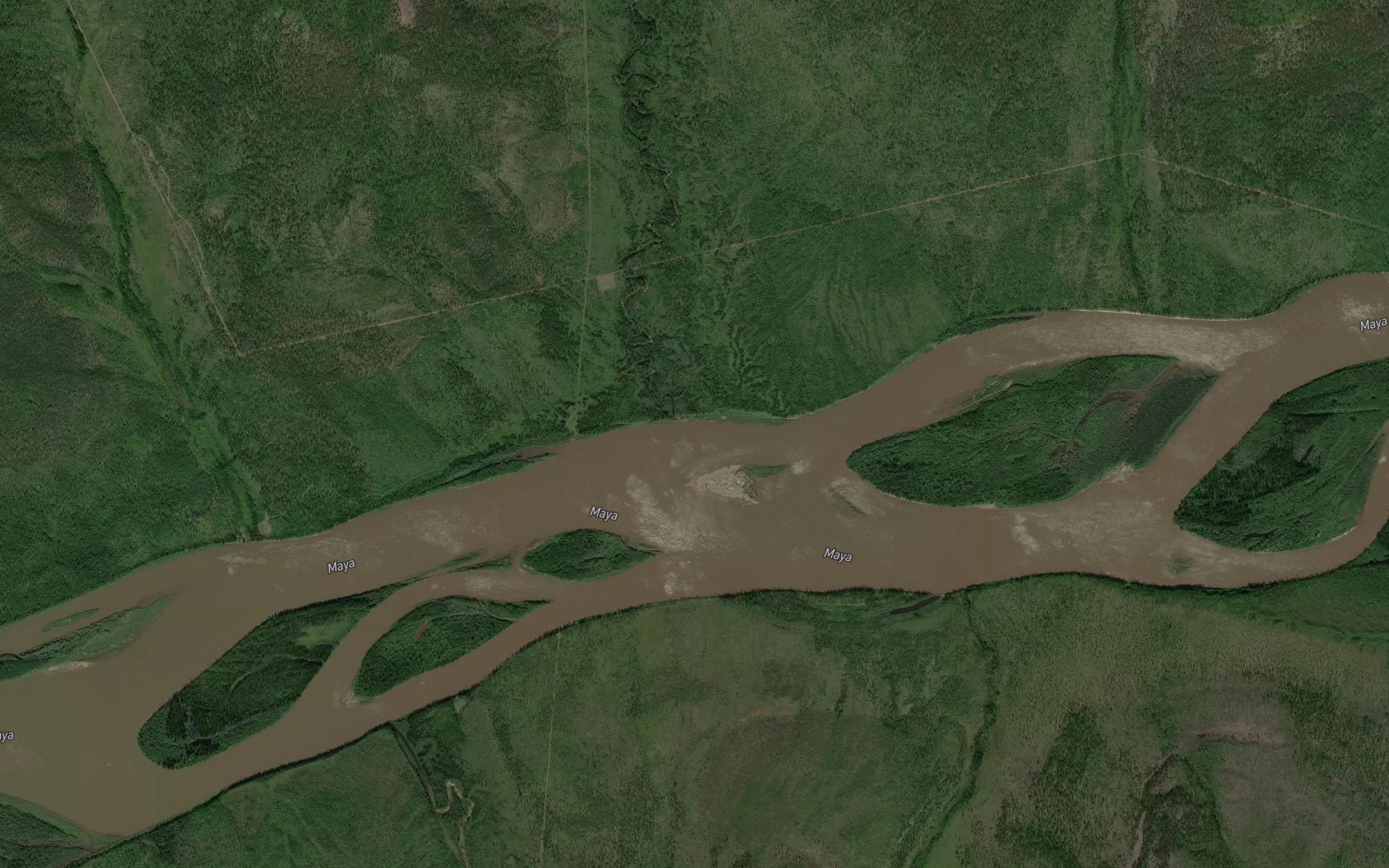 Satellite map of the Kyubyu-Inne