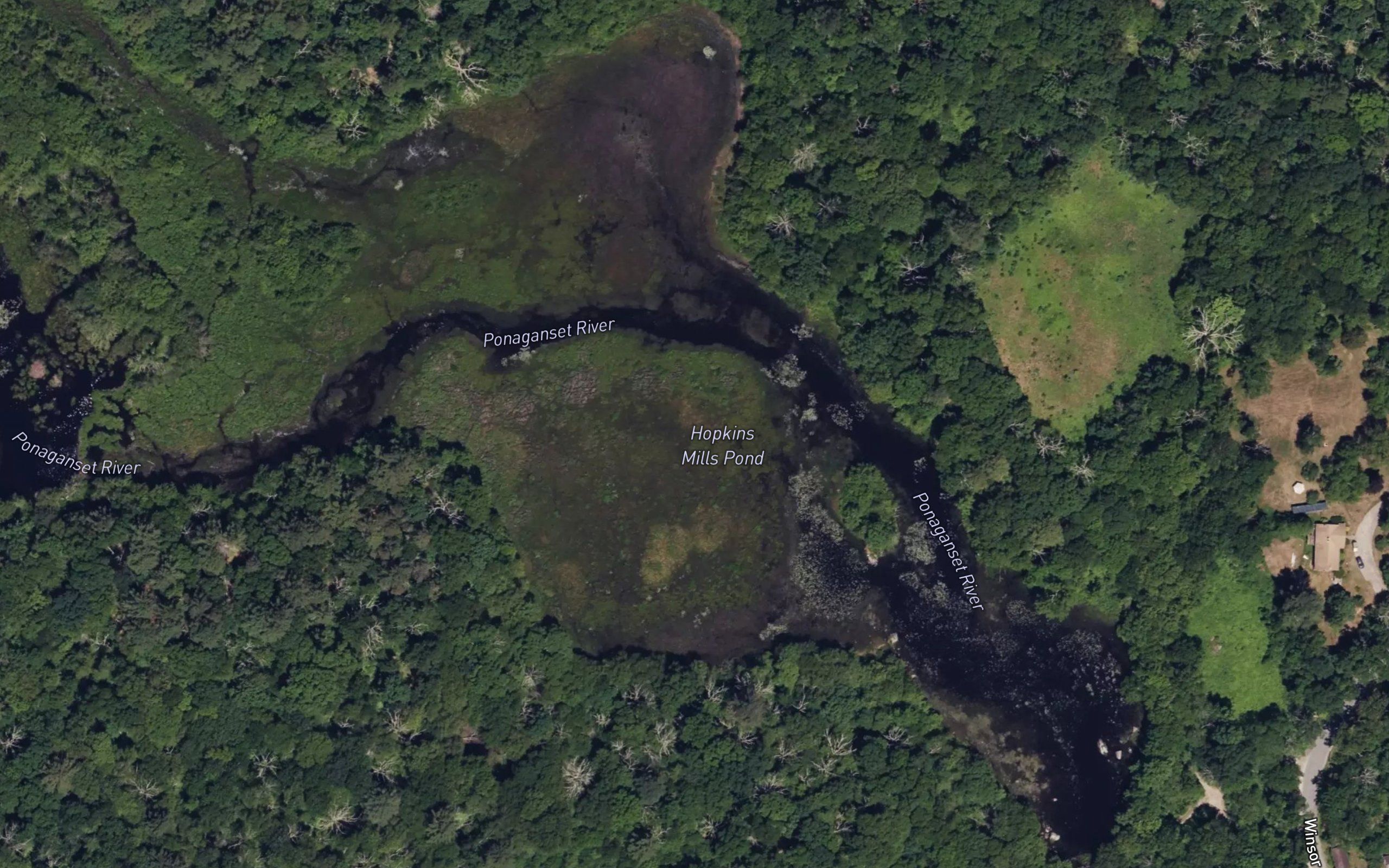 Hopkins Mills Pond