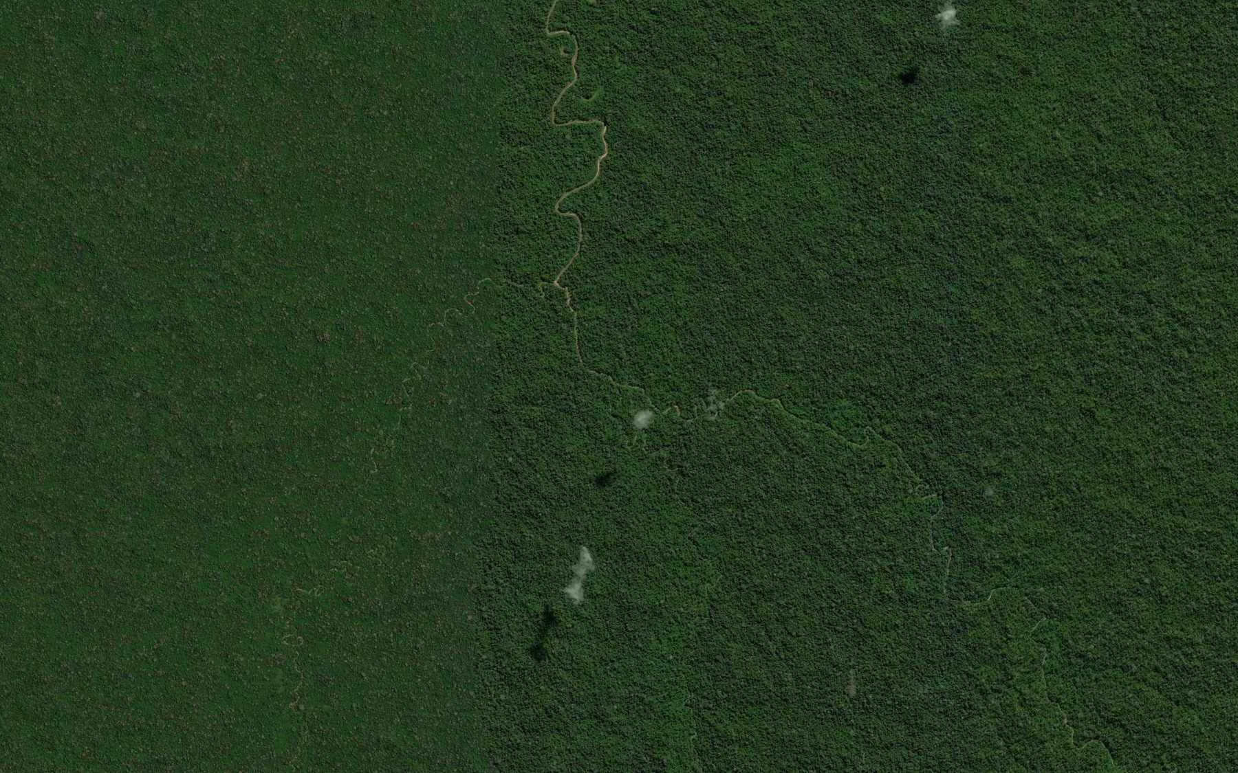 Satellite map of the Sungaroyacu