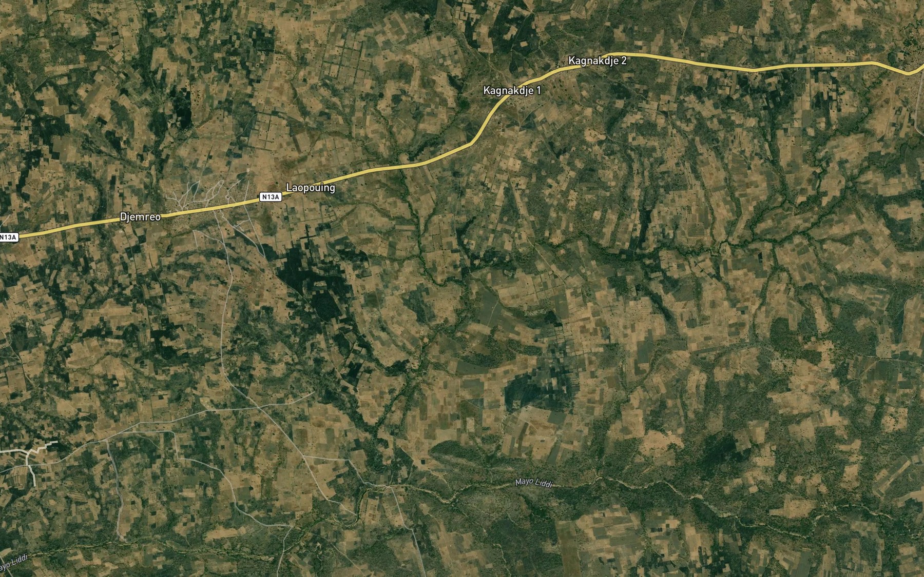 Satellite map of the Ndiam Rao