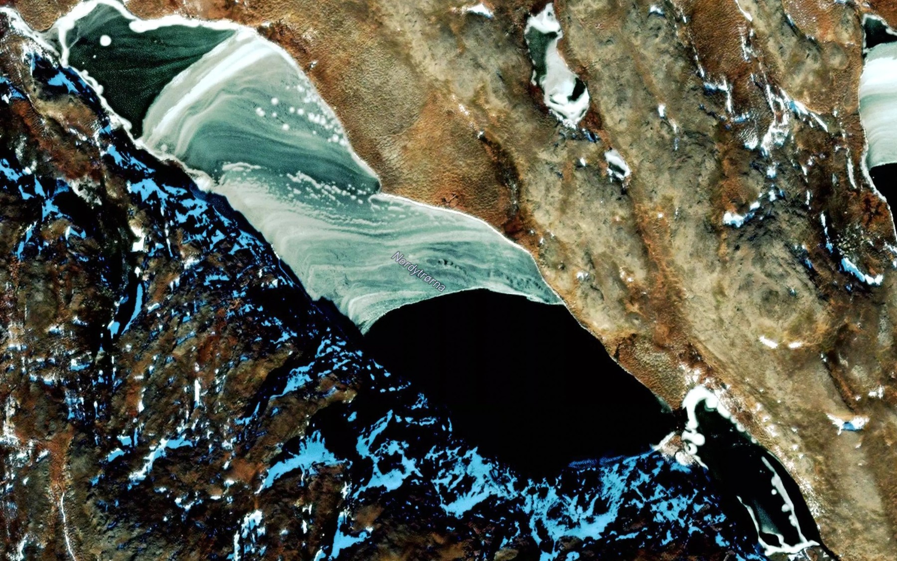 Satellite map of the Nordytjorn