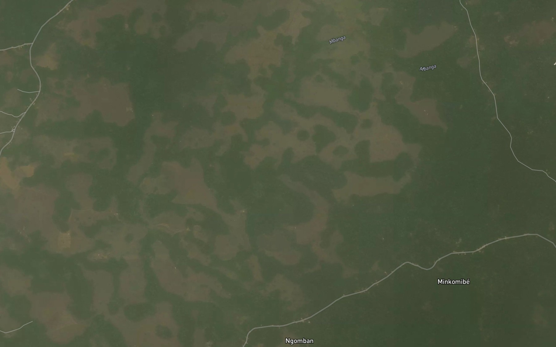 Satellite map of the Ema