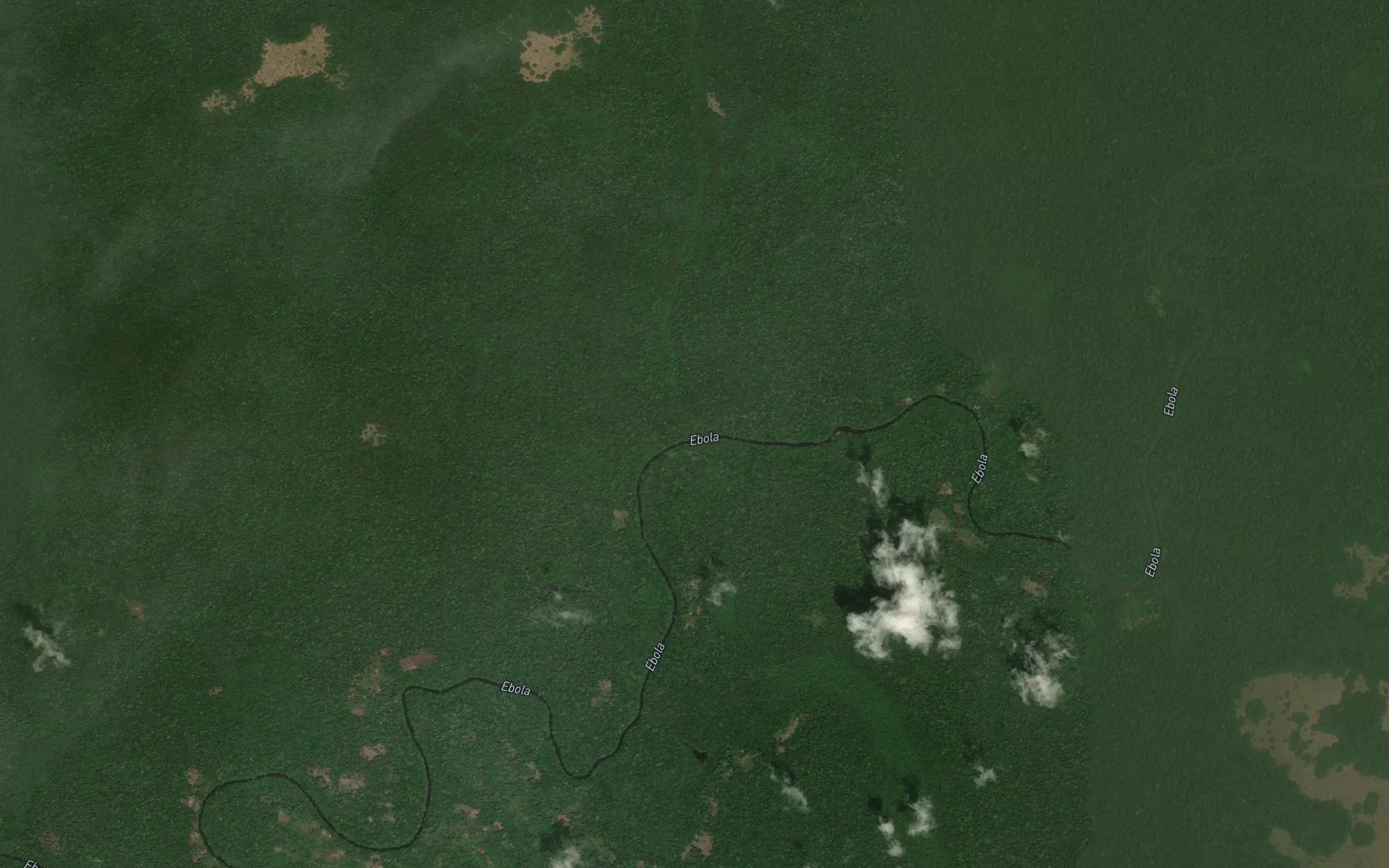Satellite map of the Bungu