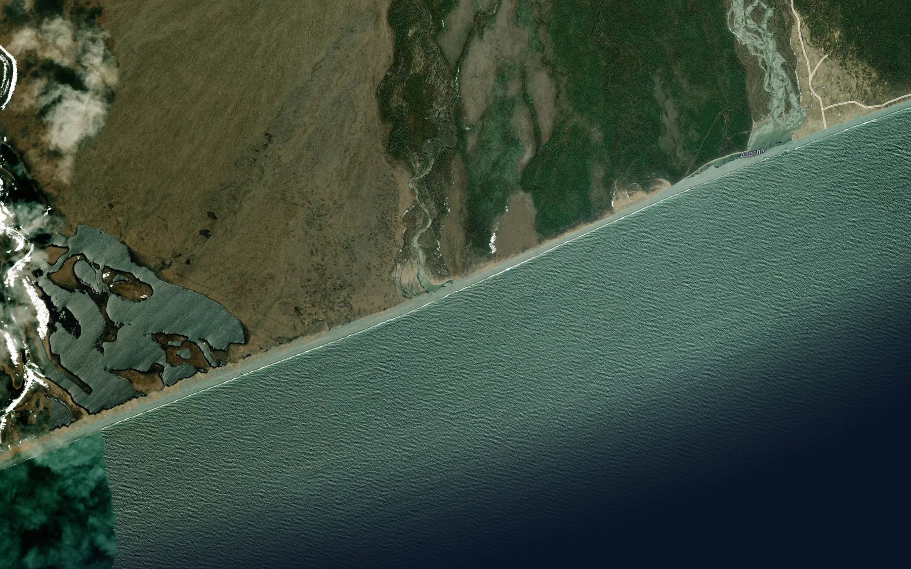 Satellite map of the Primorskiy