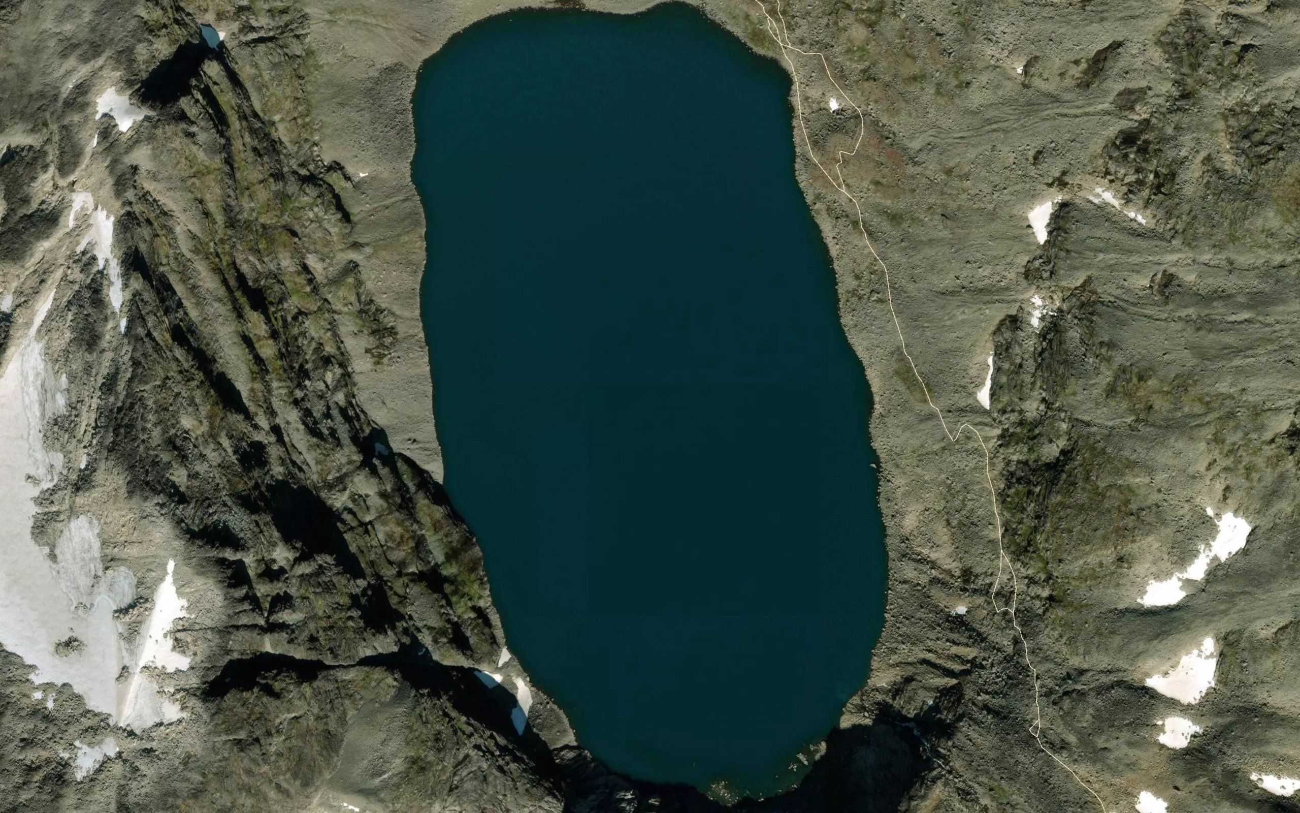 Skardstolsvatnet,fremste