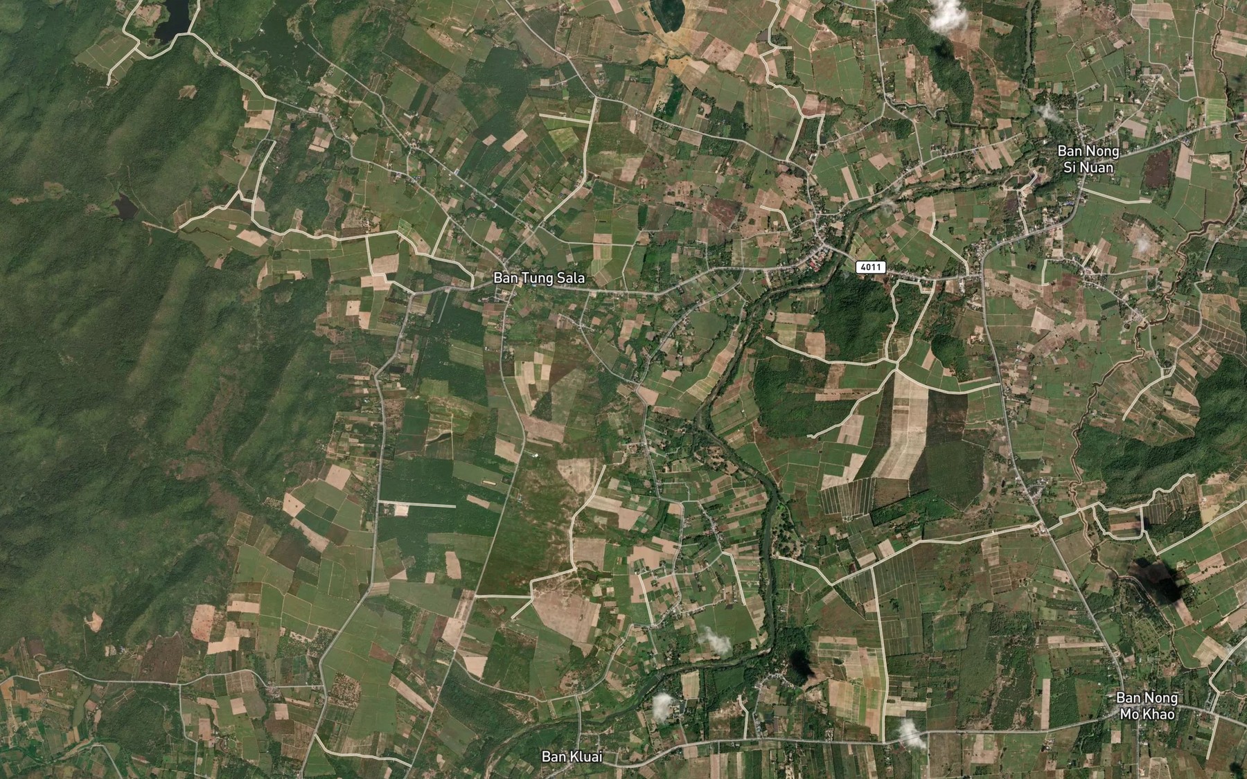 Satellite map of the Sa Nam Ban Nong Mu