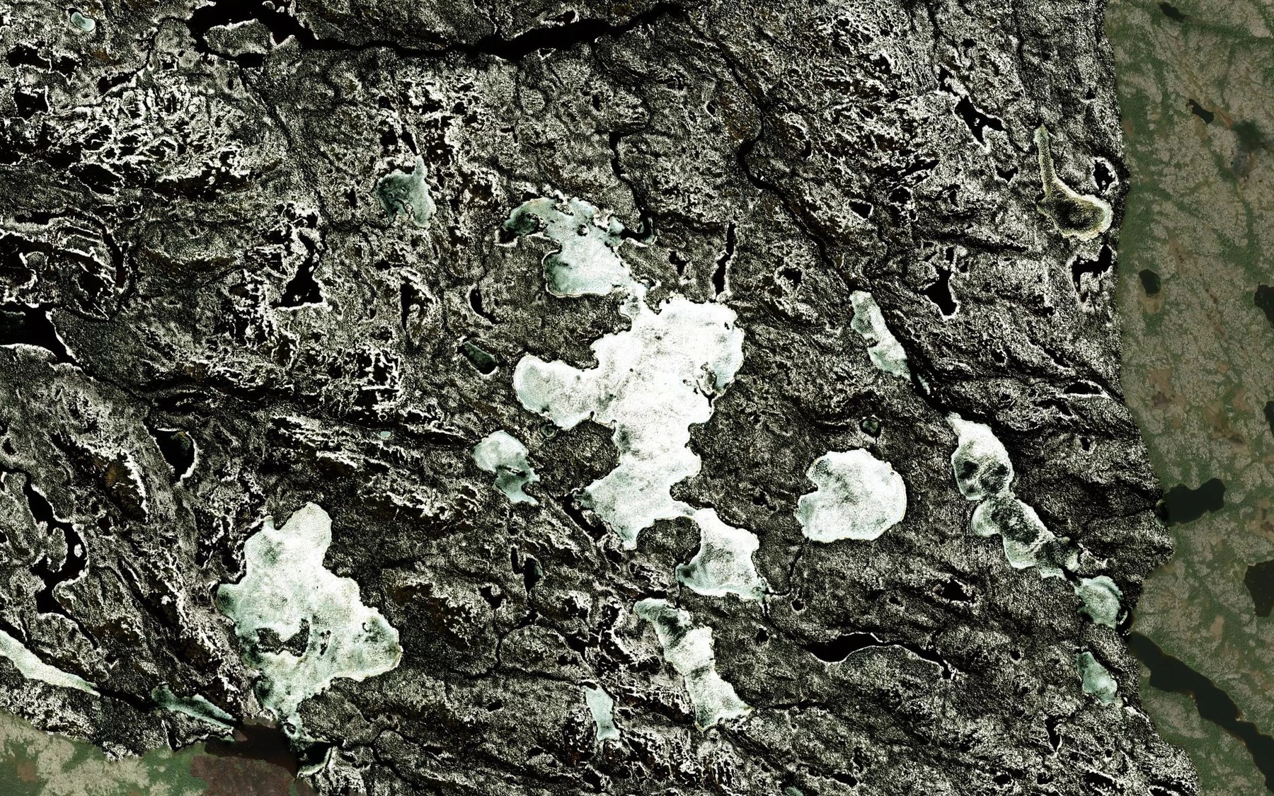 Satellite map of the Lac Pikwahipanan