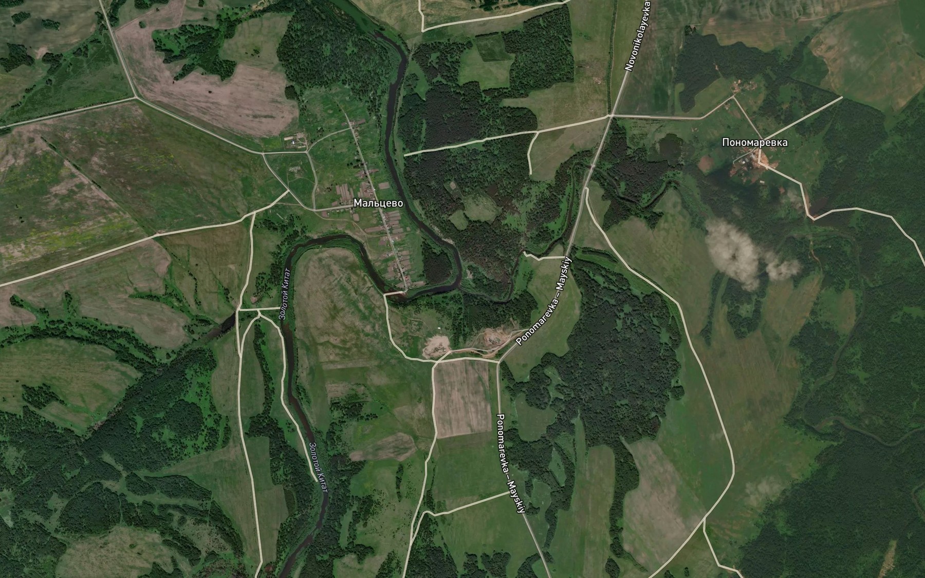 Satellite map of the Alchedat