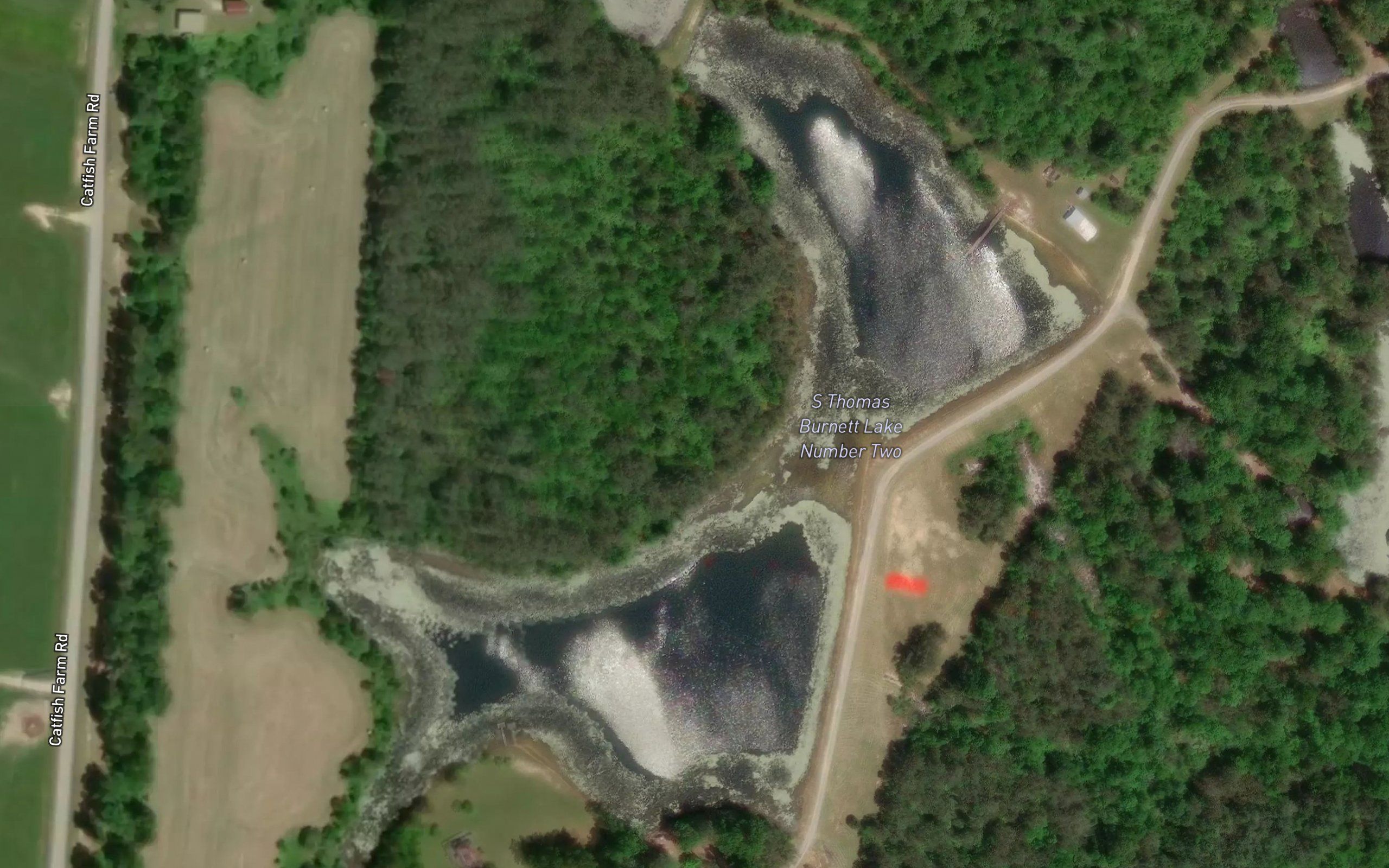 S Thomas Burnett Lake Number Two