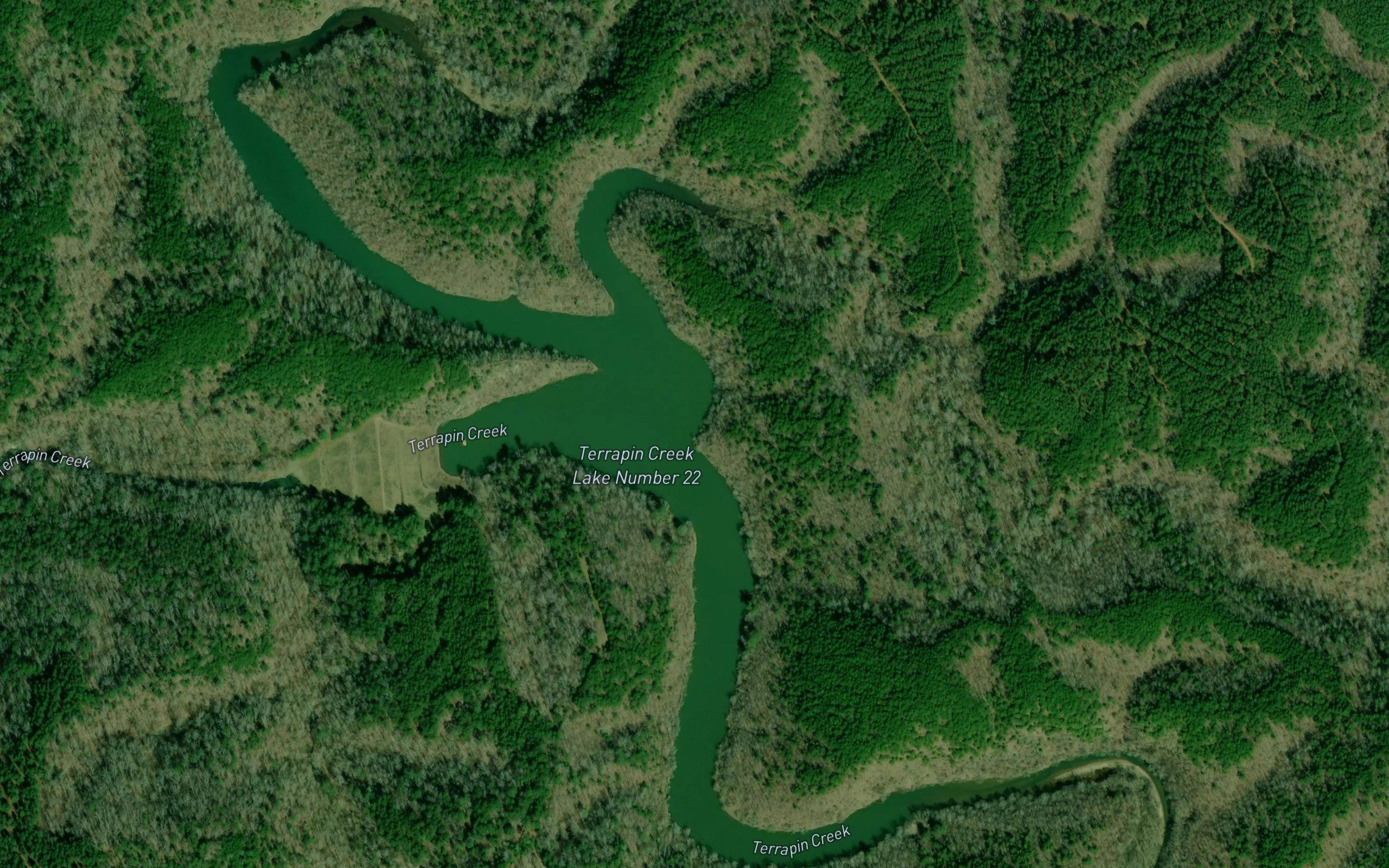 Terrapin Creek Lake Number 22