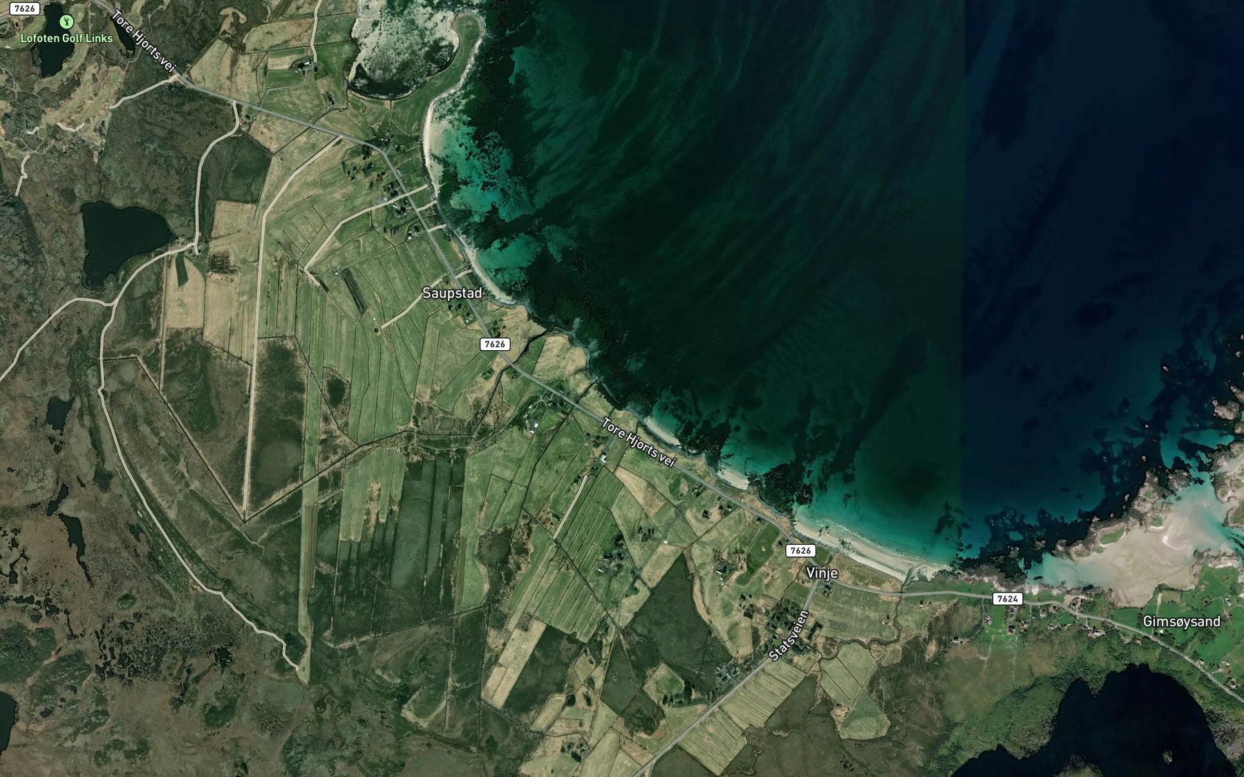 Satellite map of the Osan
