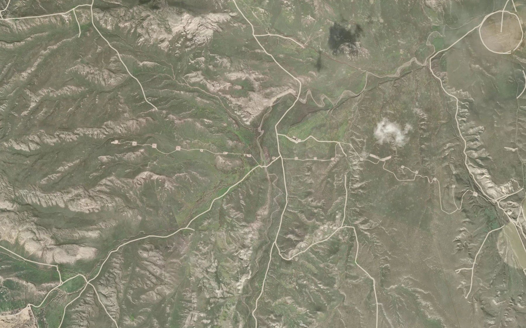 Satellite map of the Oil Well Spring