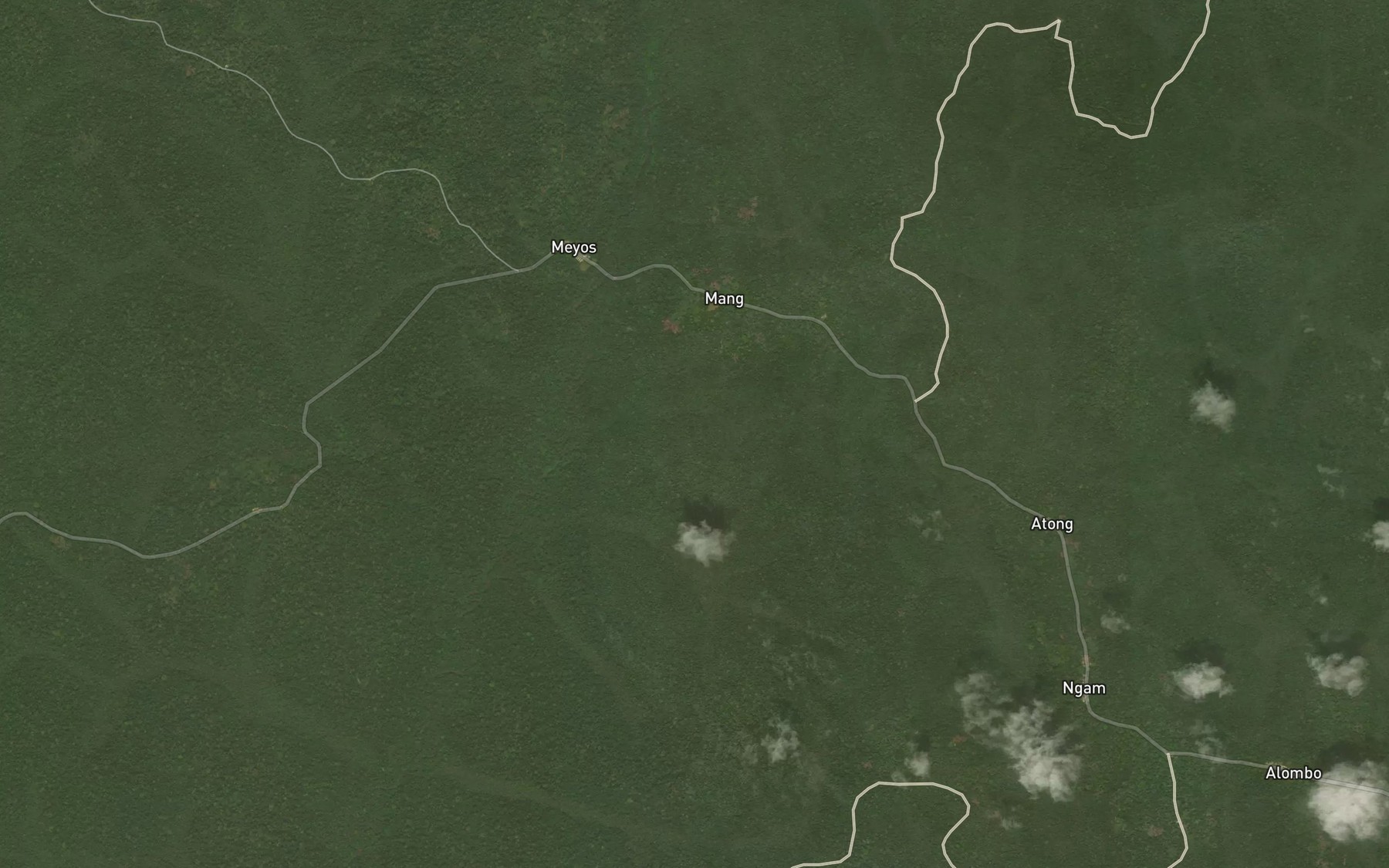Satellite map of the Mela