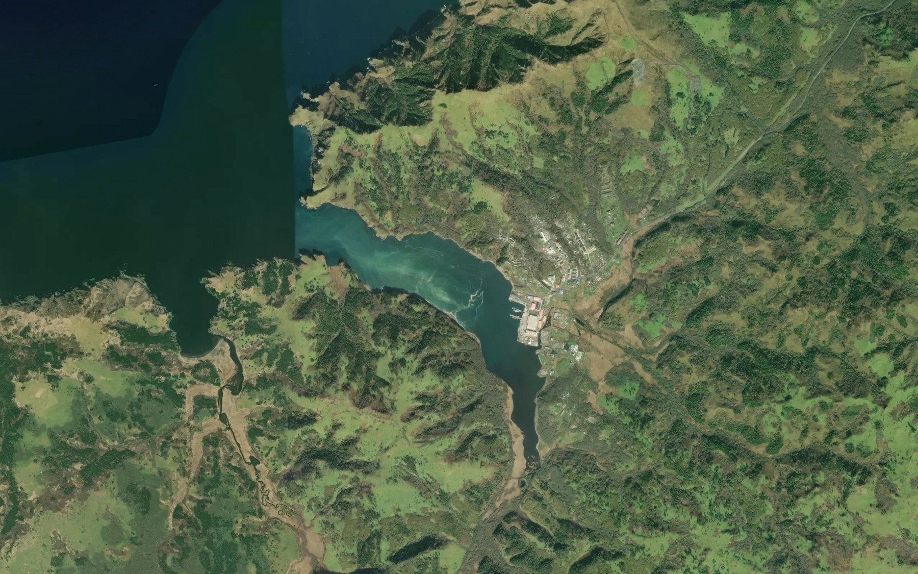Satellite map of the Anama Wan
