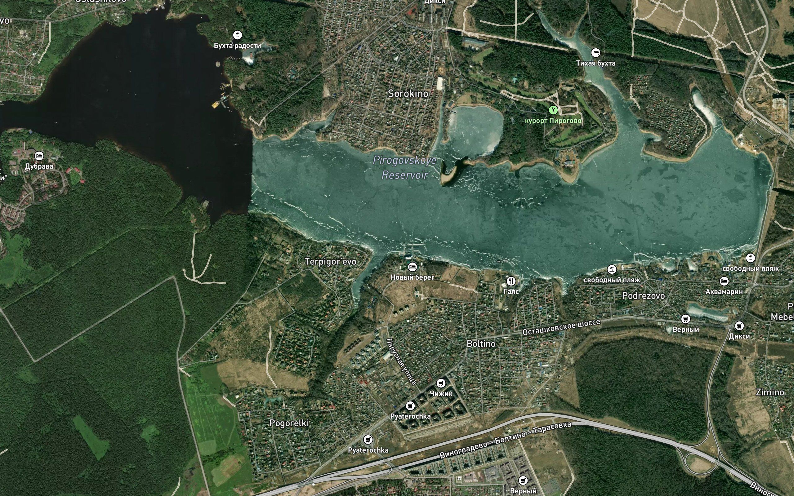 Pirogovskoye Vodokhranilishche