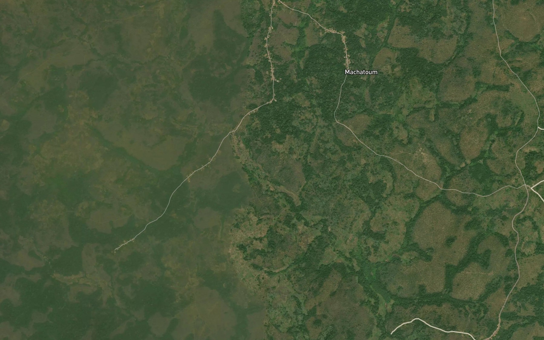 Satellite map of the Moun